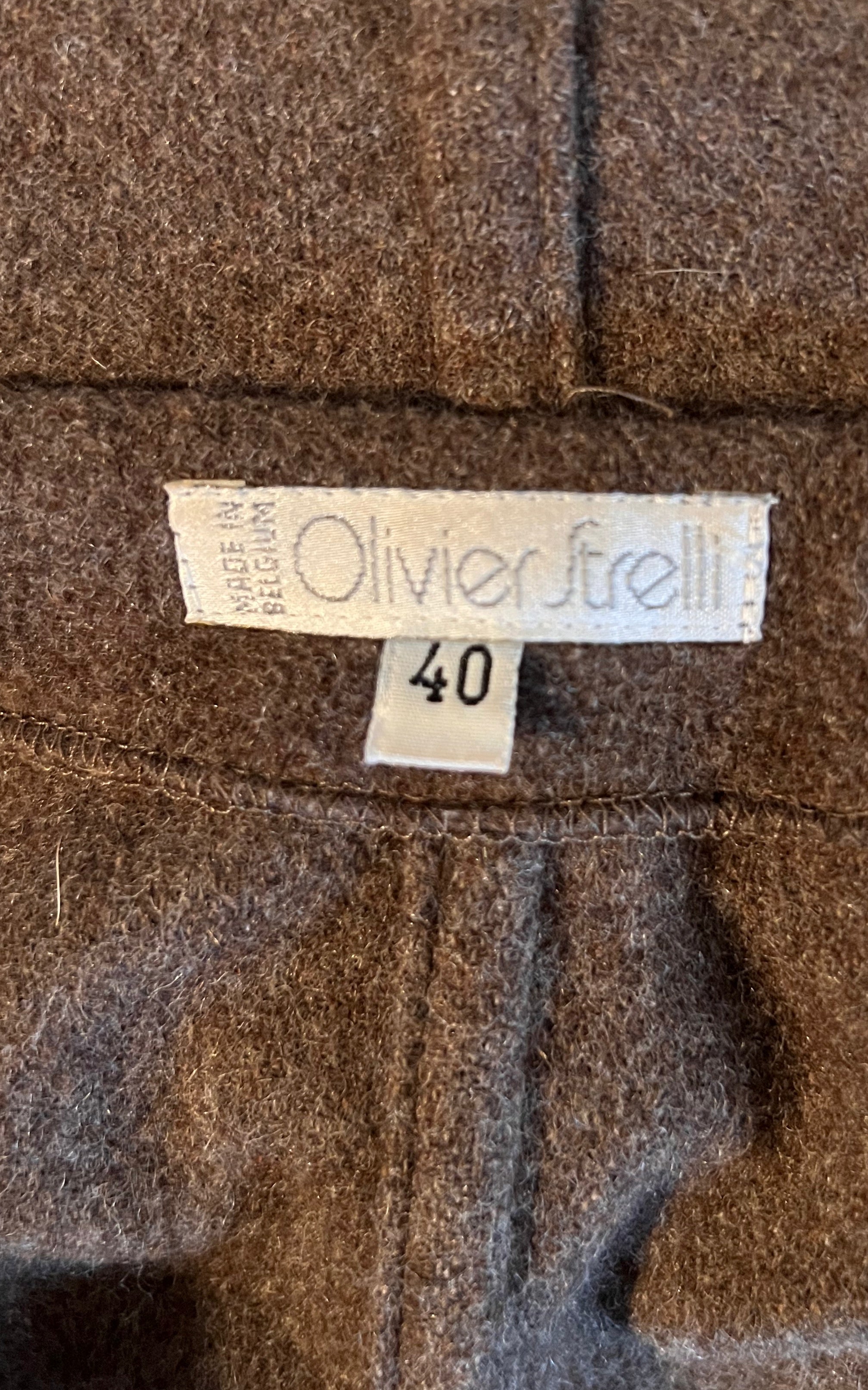 Vintage Olivier Strelli Wool Coat