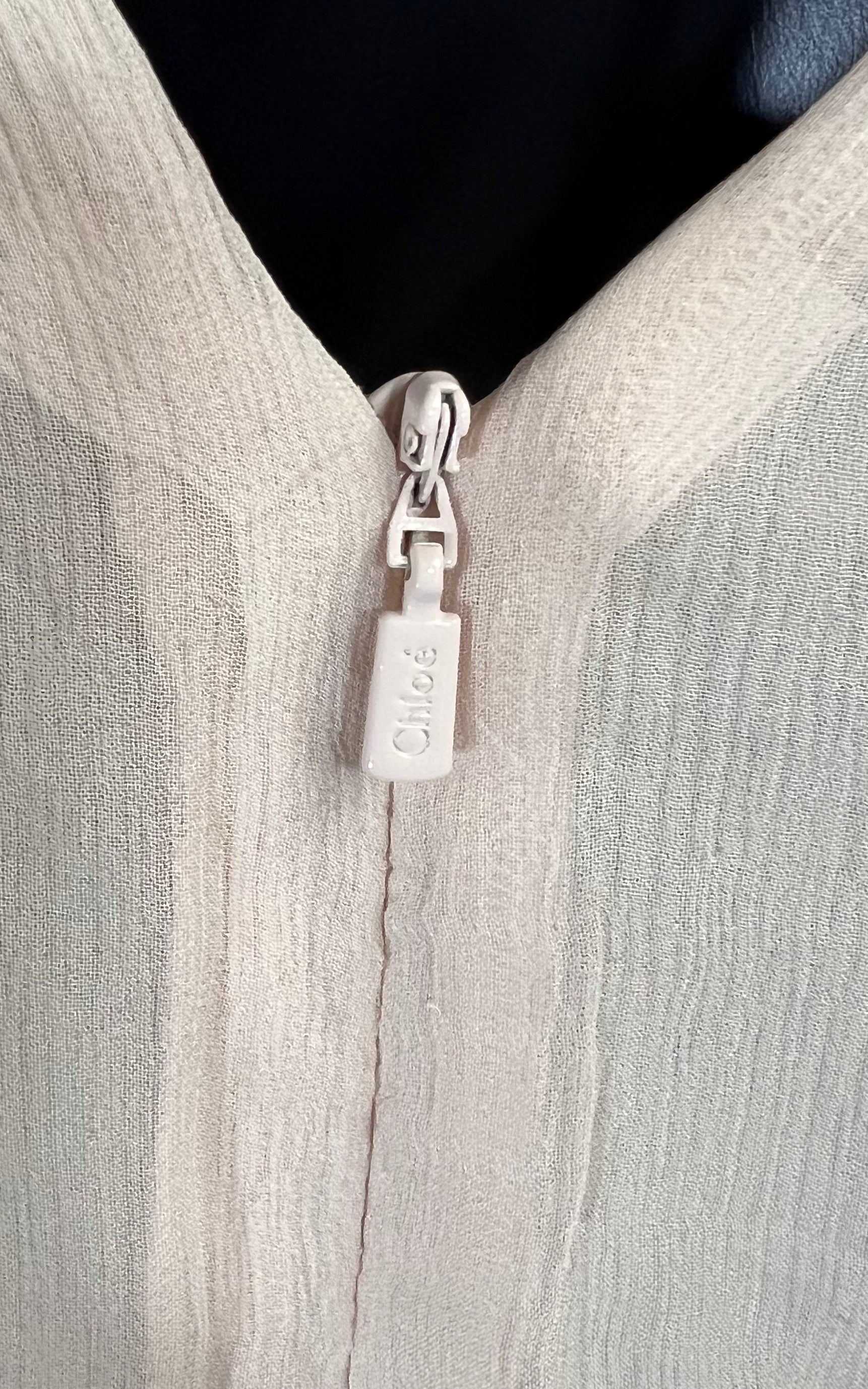 Top in seta vintage Chloe