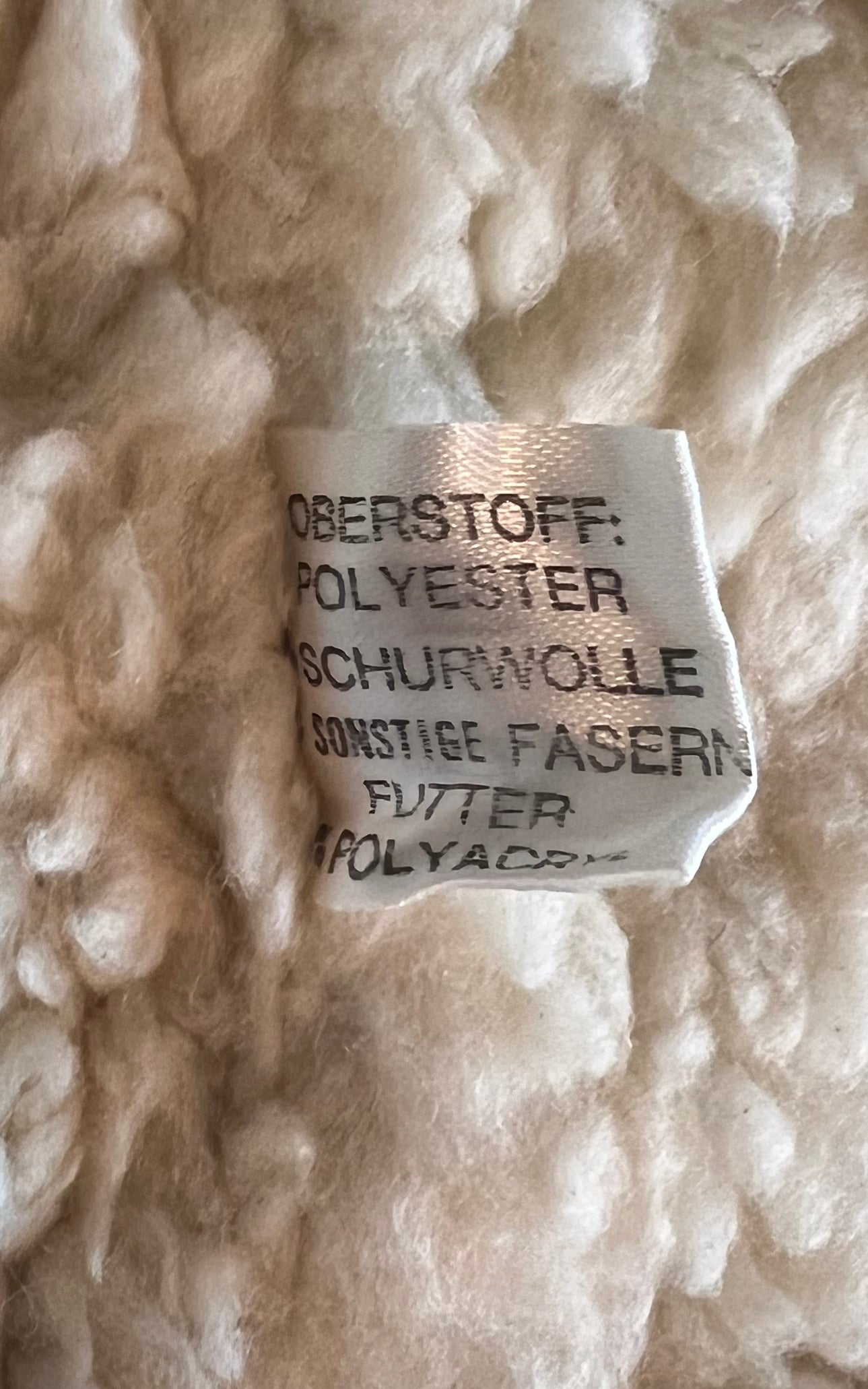 Vintage 70s Flannel Sherpa Jacket