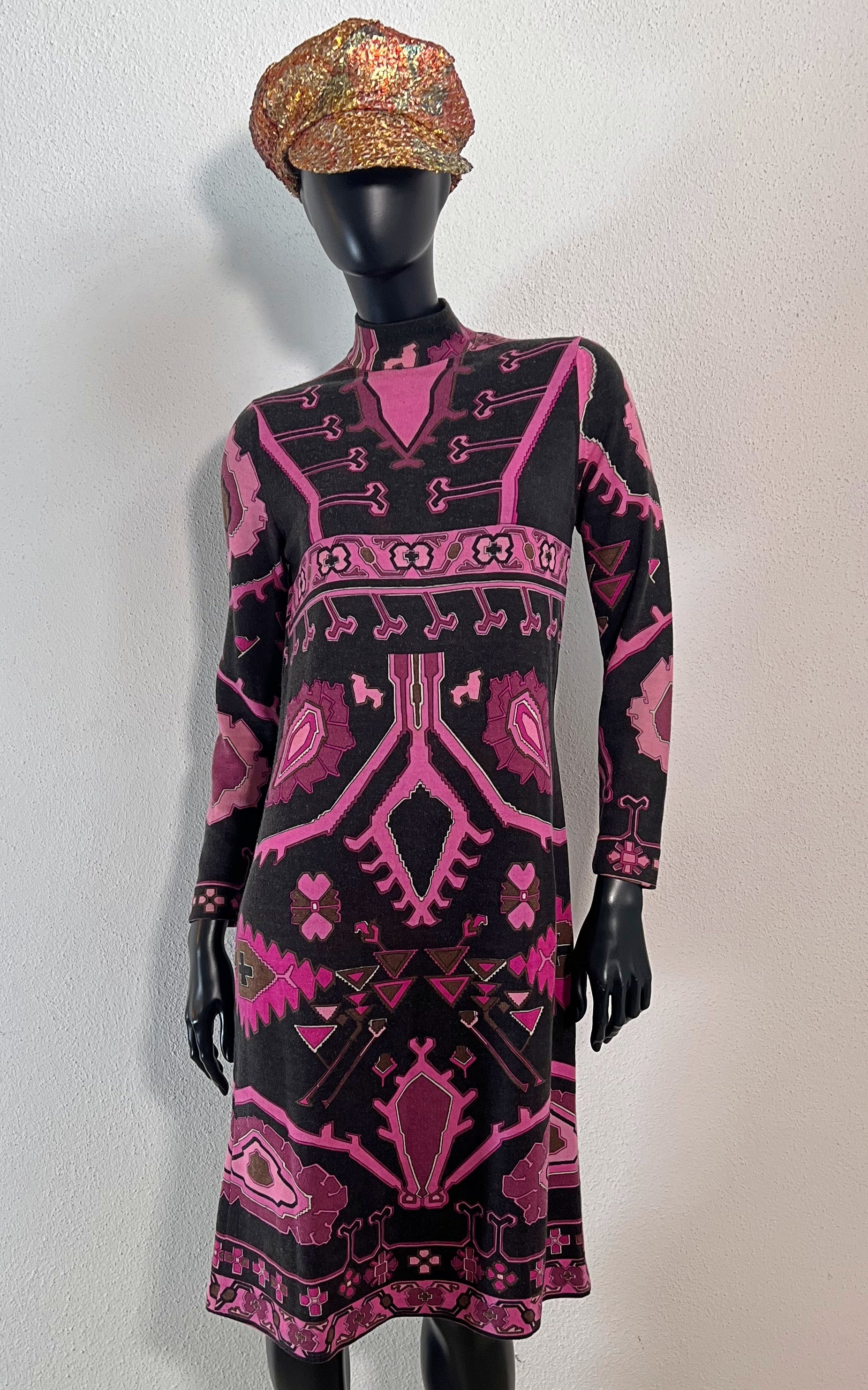 Vintage Leonard Paris Knit Dress