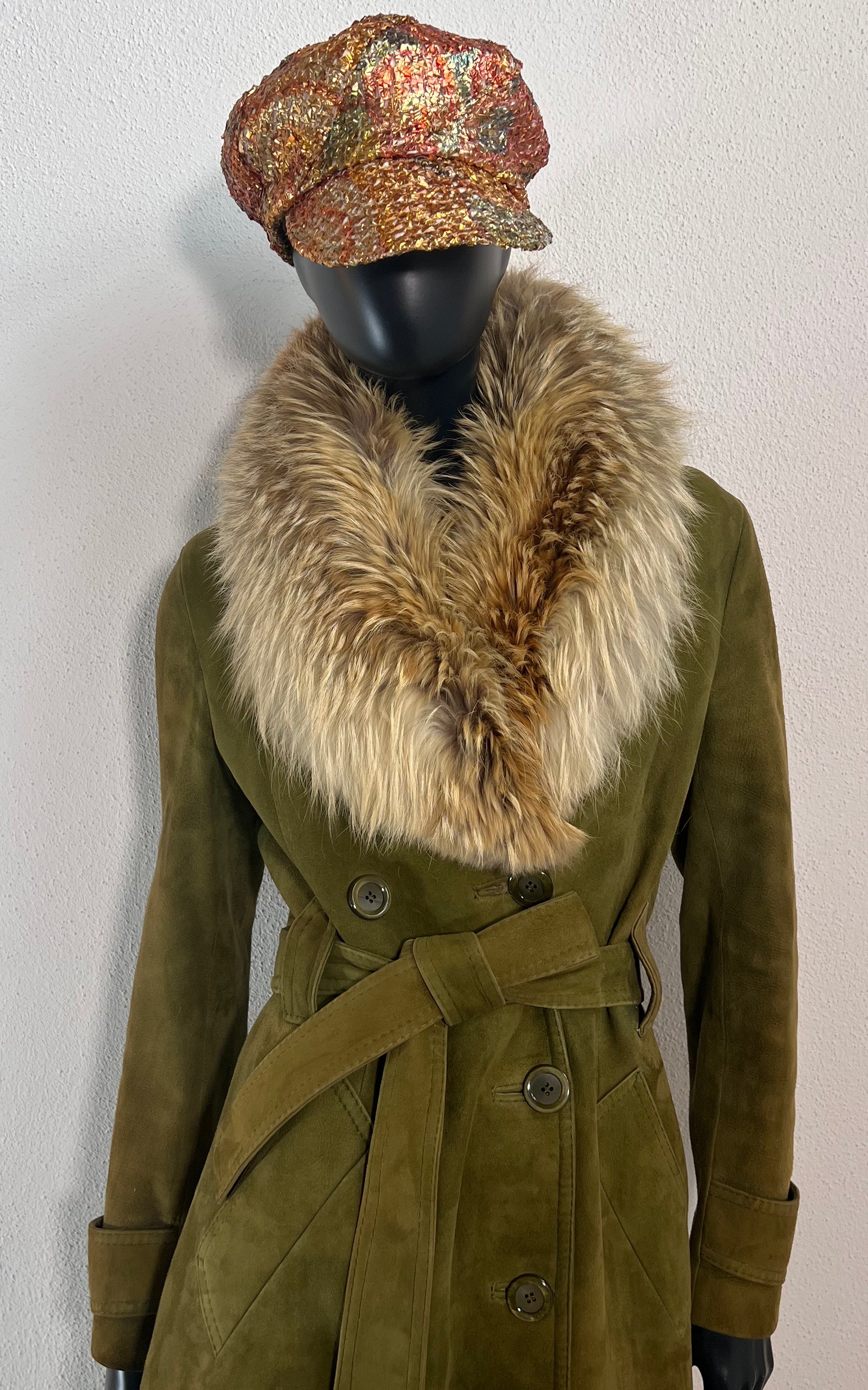 Vintage 70s Suede Coat