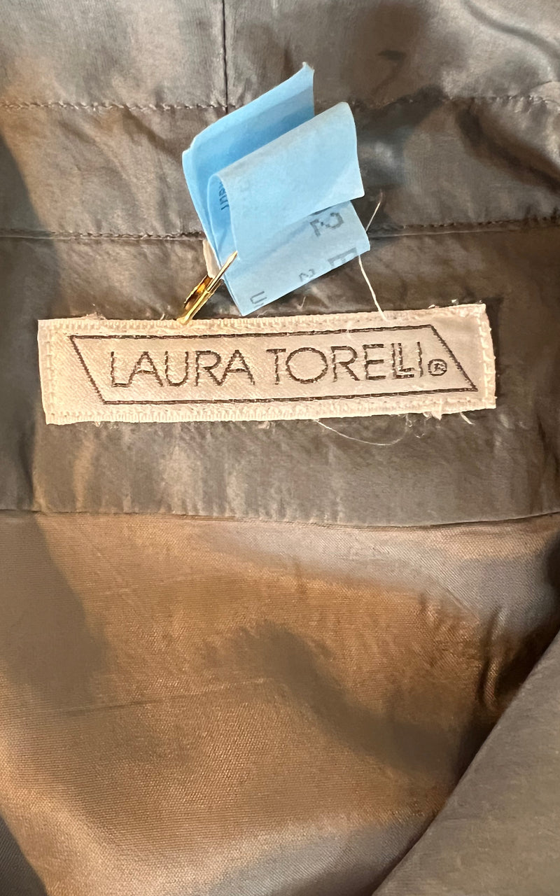 Vintage Hooded Silk Shirt