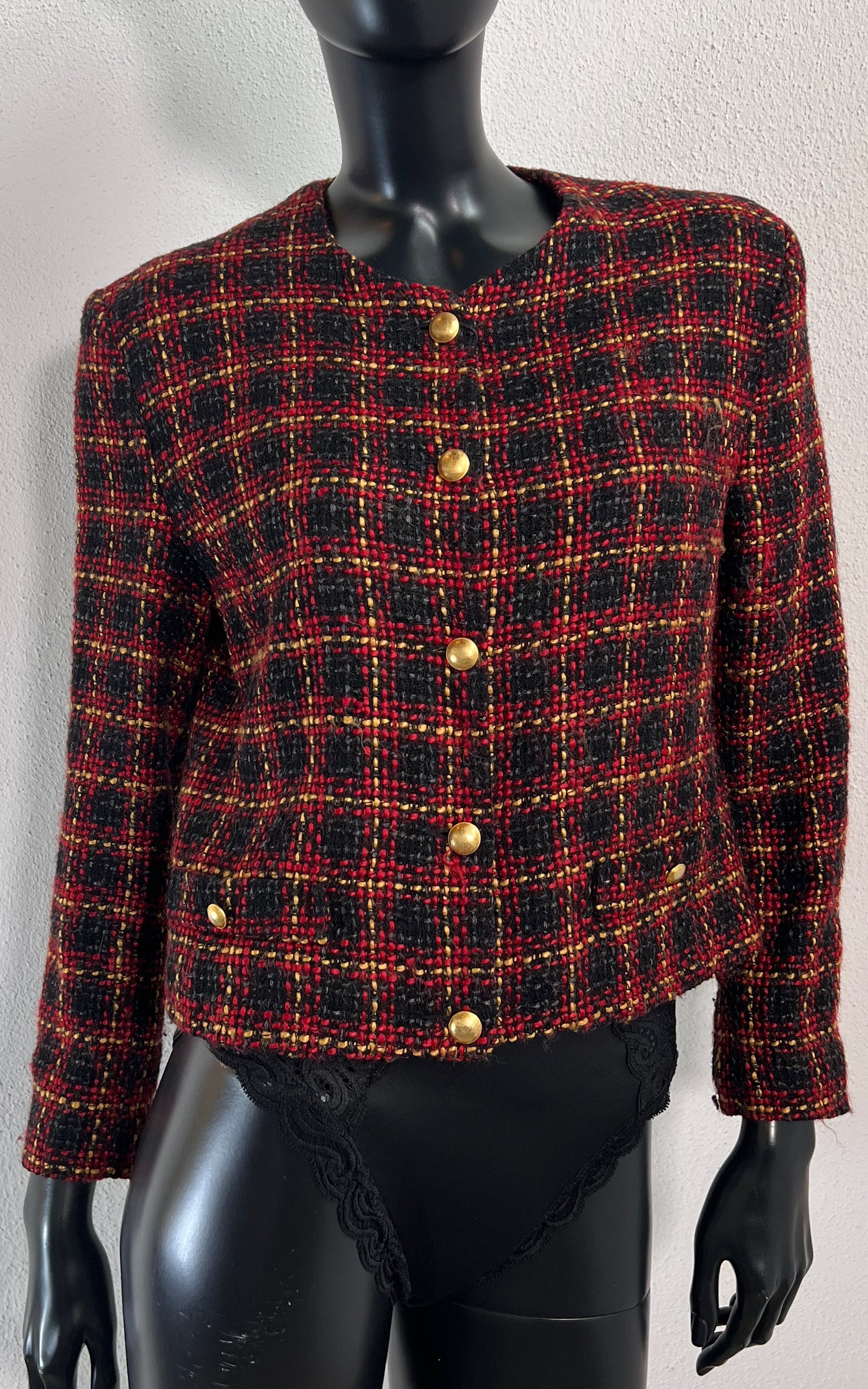 Vintage 90s Boucle Jacket