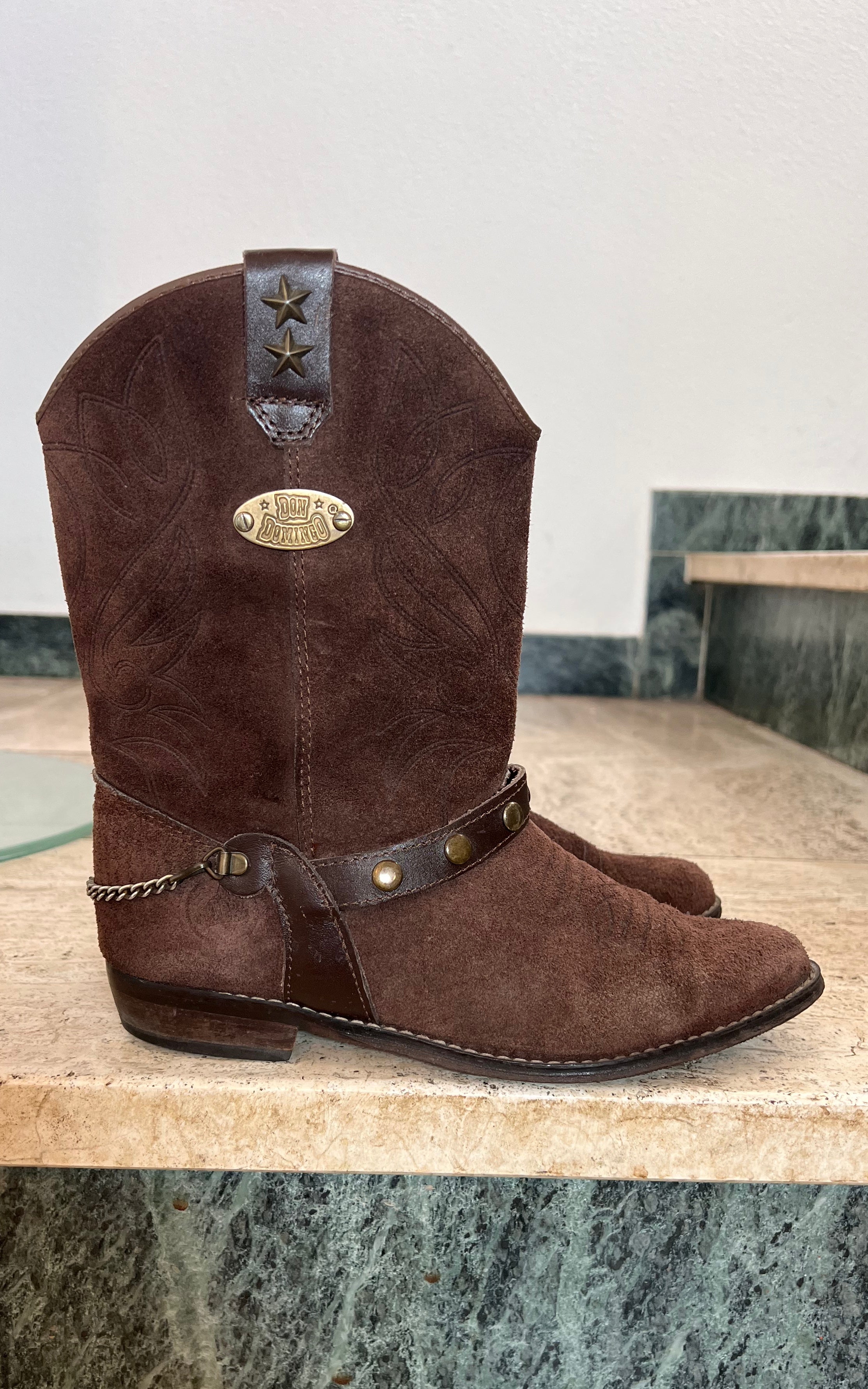 Vintage Cowboy Boots 38