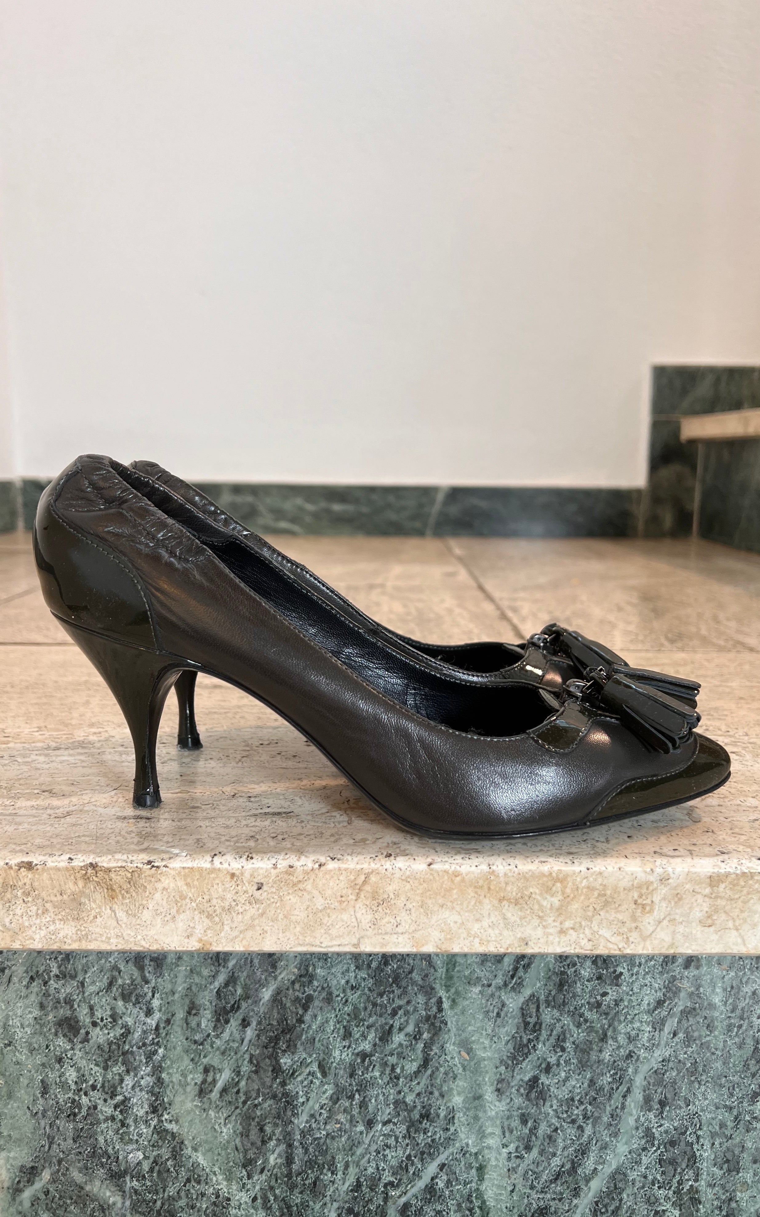 Vintage Y2K Celine Mules 37