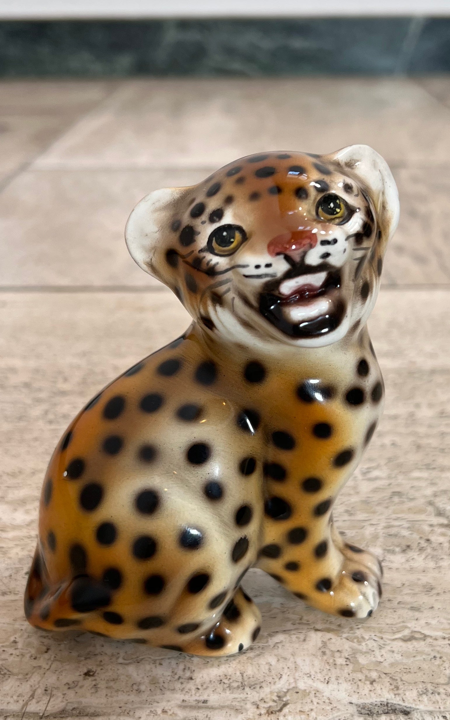 Vintage 60s Giovanni Ronzan 1769 Leopard Baby