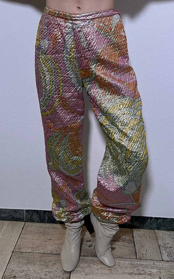 Vintage 60s Brokat Ballon Pants