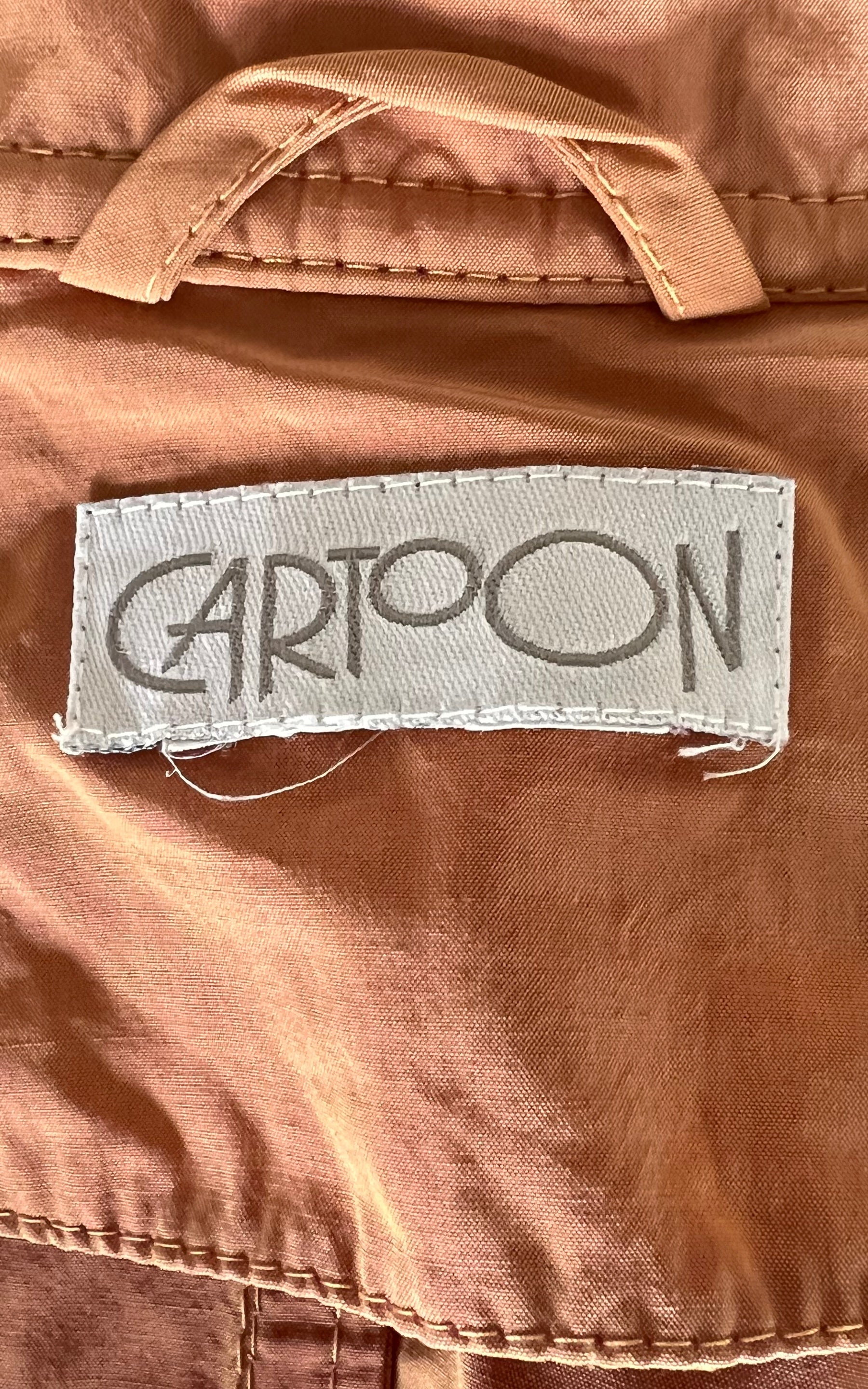 Vintage 90s Cartoon Iridescent Coat