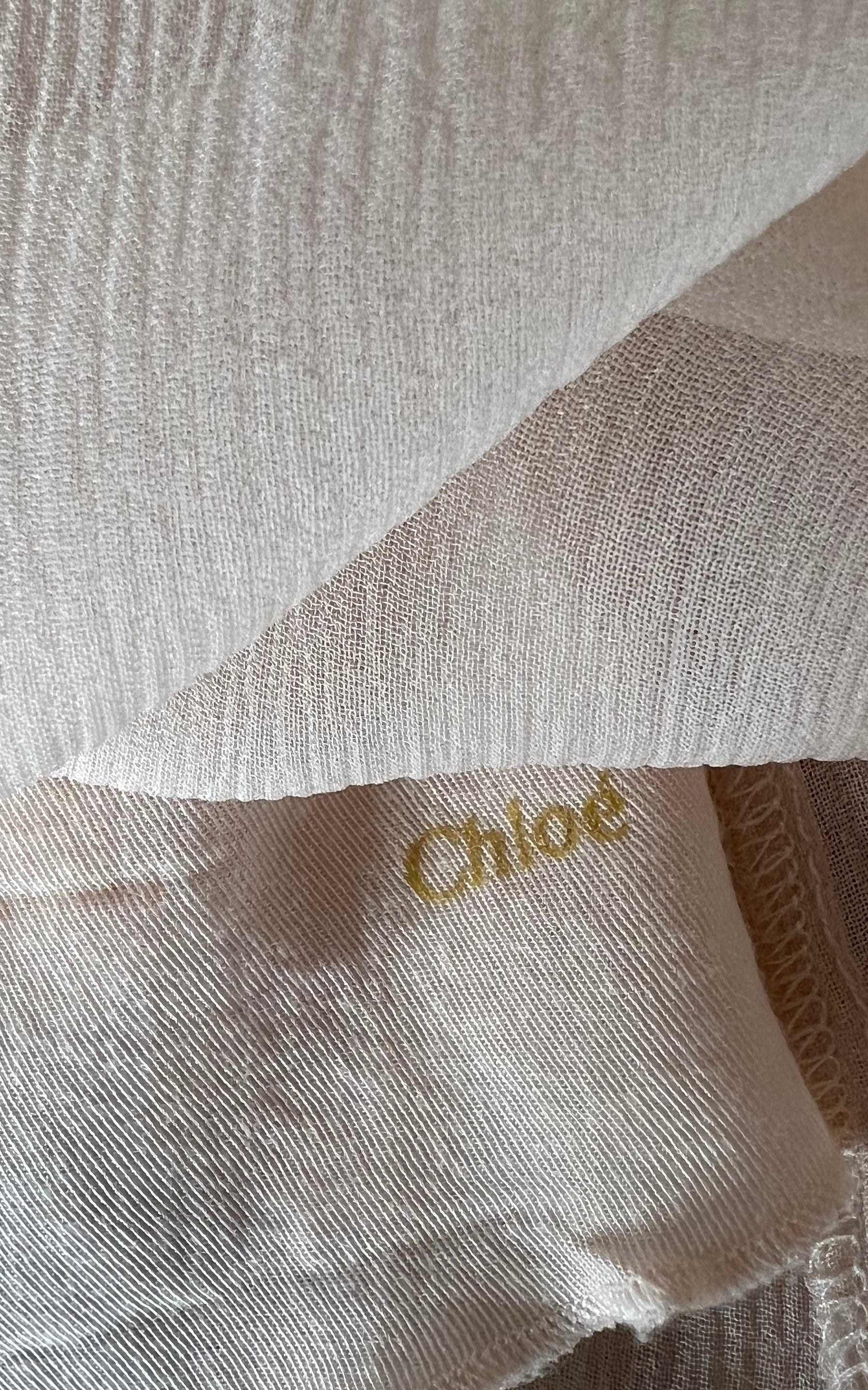 Top in seta vintage Chloe