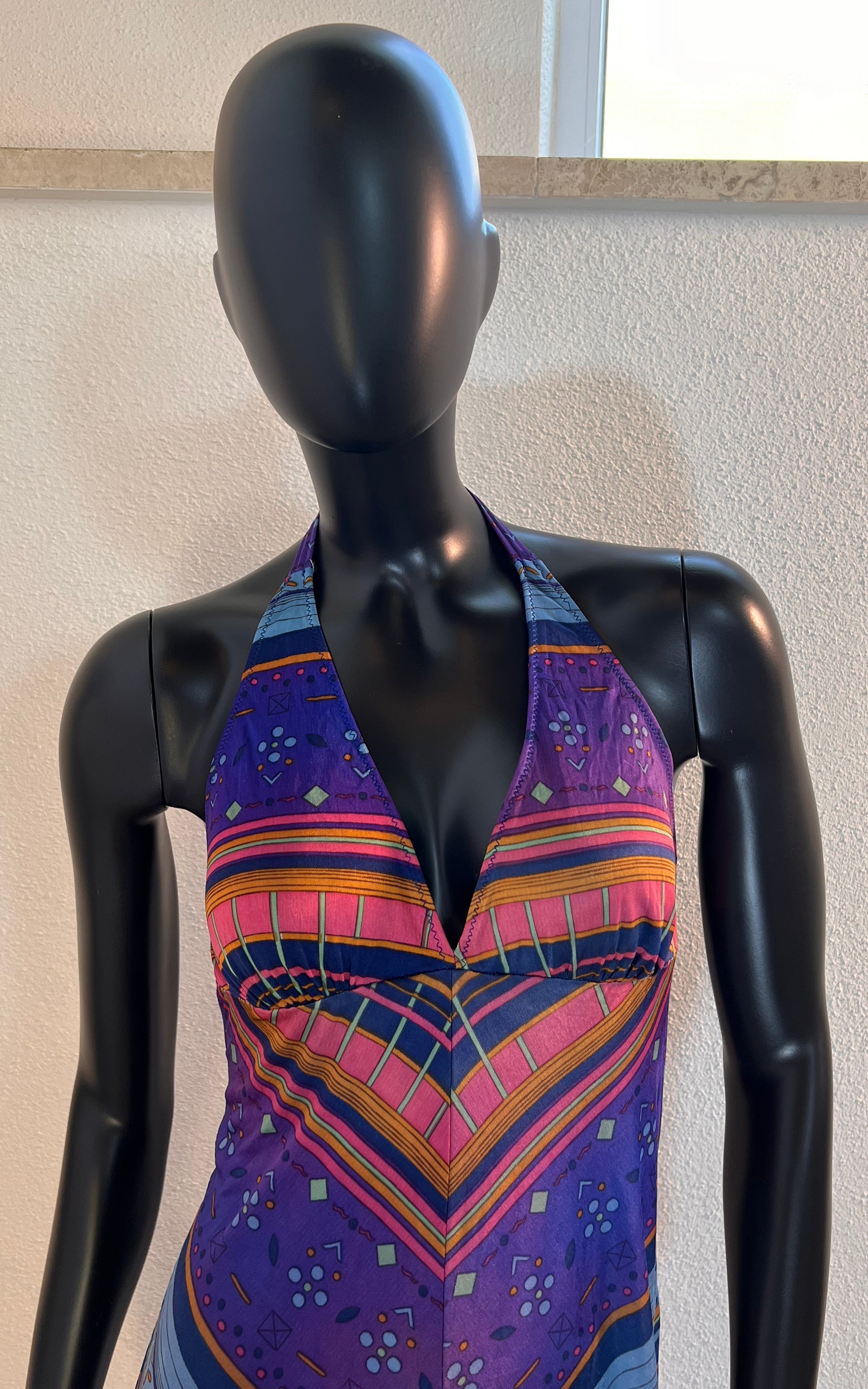 Vintage 70s Neckholder Dress