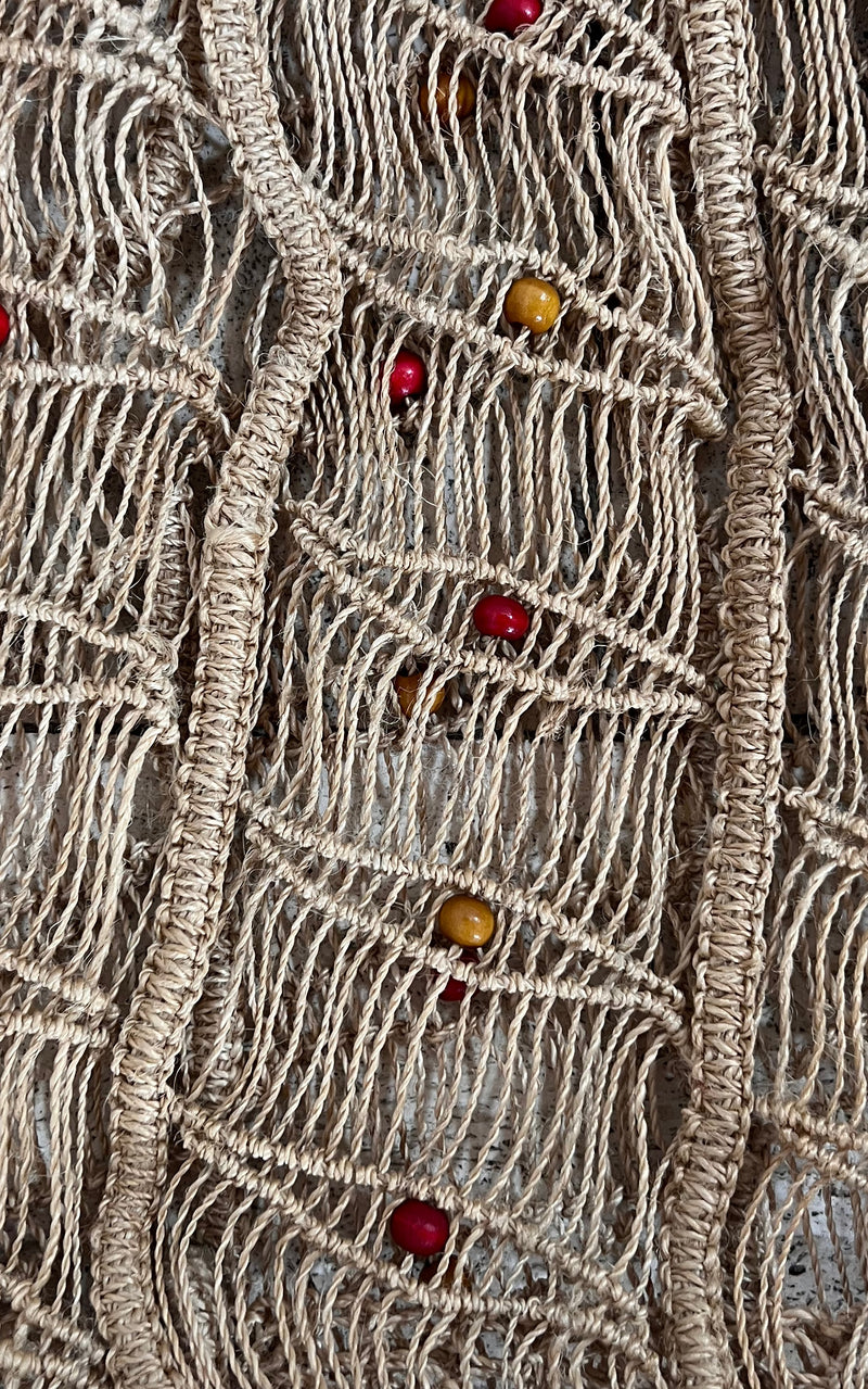 Vintage 70s Strawbag