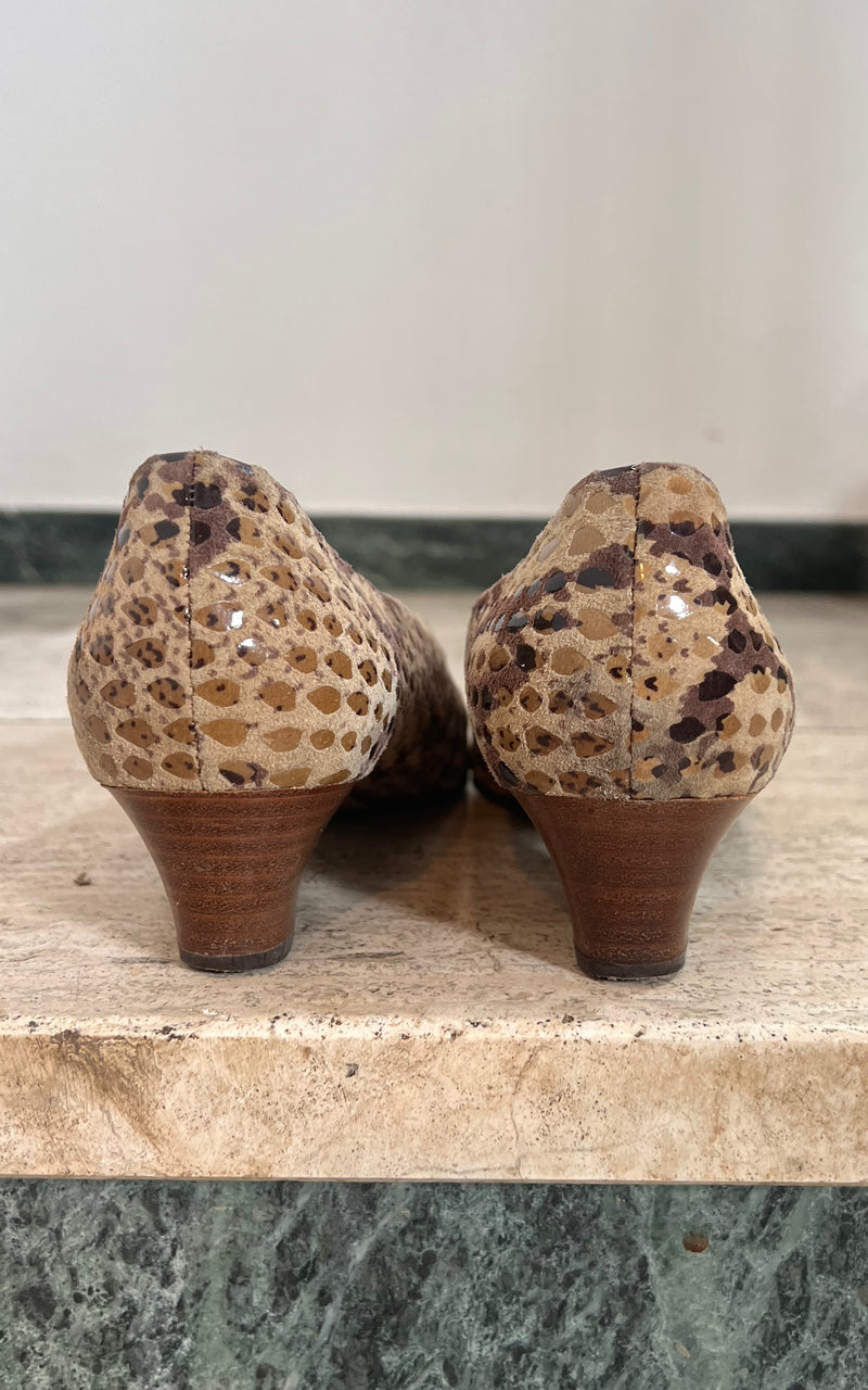 Vintage Gabor Snake Shoes 41