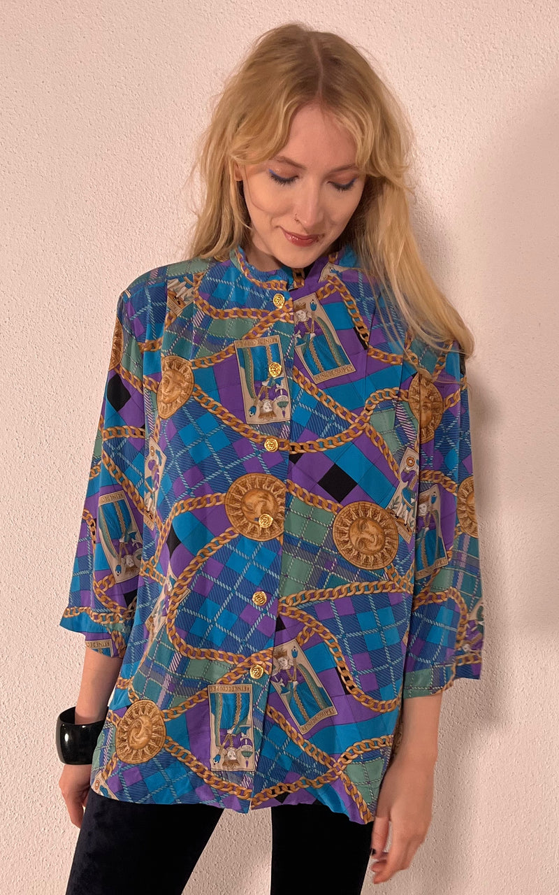 Vintage Silk Blouse