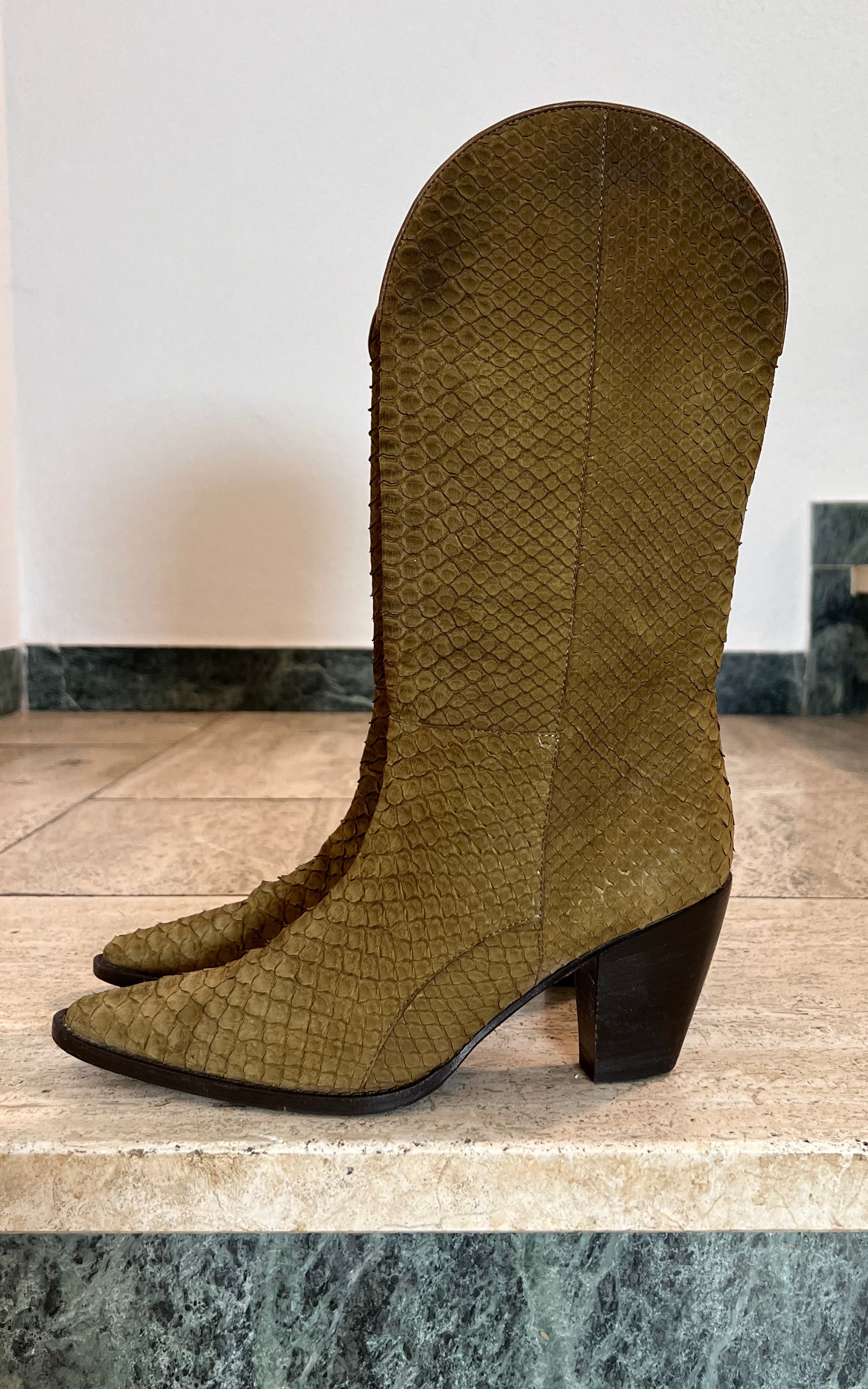 Vintage Walter Steiger Suede Boots 36,5