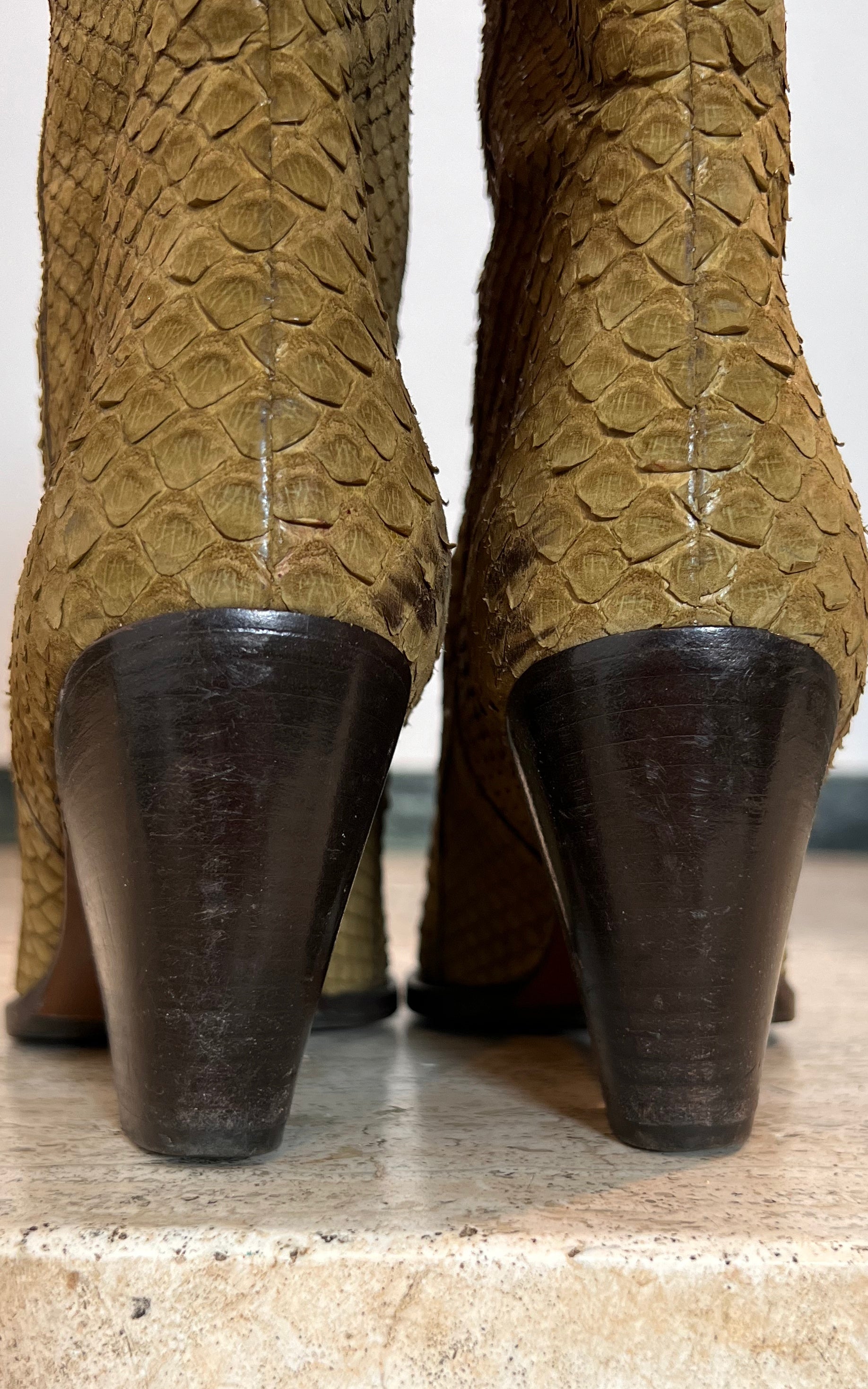 Vintage Walter Steiger Suede Boots 36,5