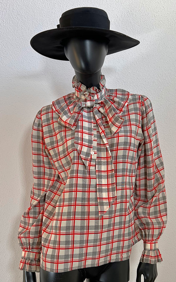 Vintage Yves Saint Laurent Silk Blouse