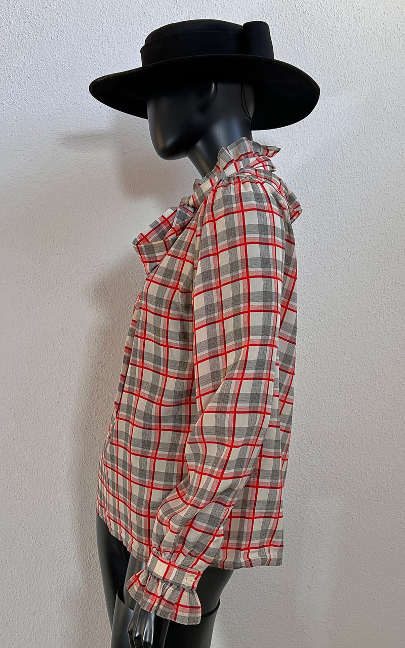 Vintage Yves Saint Laurent Silk Blouse