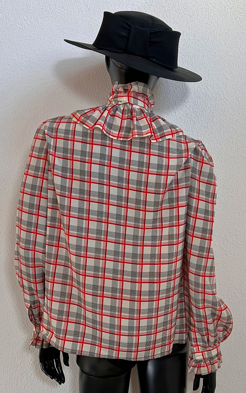 Vintage Yves Saint Laurent Silk Blouse