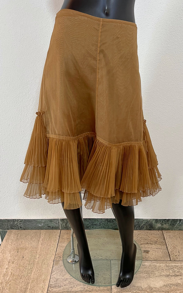 Vintage Jil Sander Tulle Silk Skirt