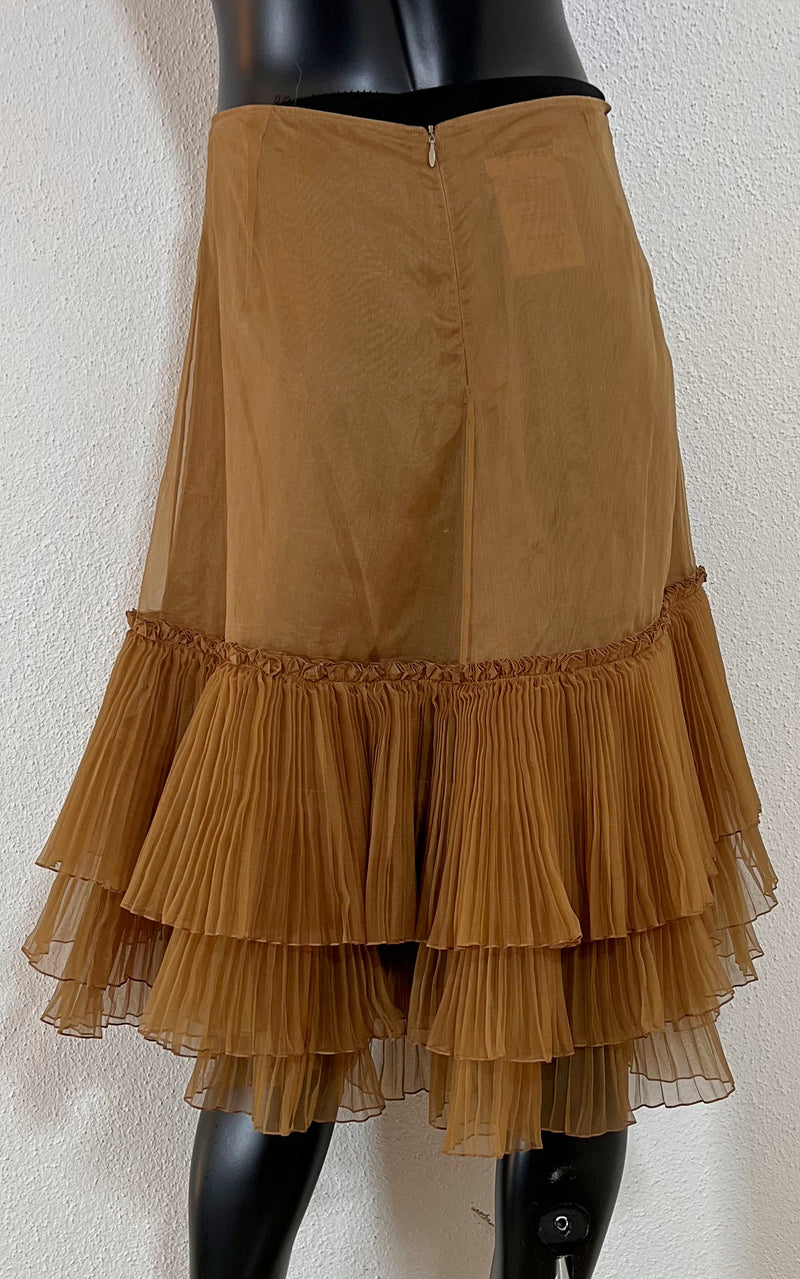 Vintage Jil Sander Tulle Silk Skirt