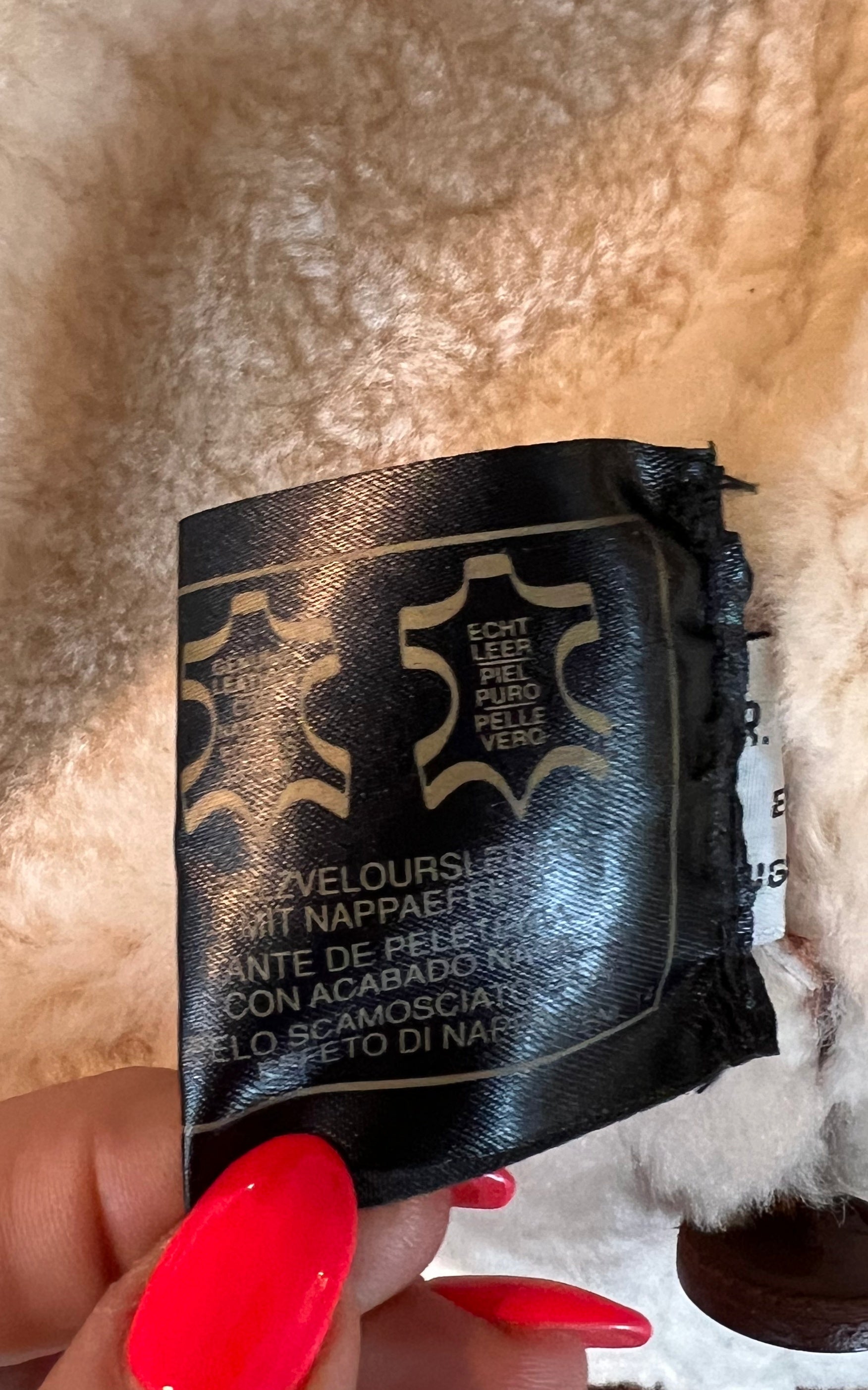 Vintage MENS Shearling Coat