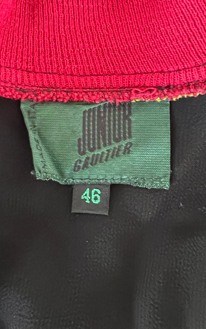 Vintage 90s Junior Gaultier College Bomber Jacket