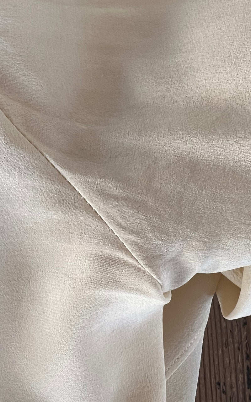 Vintage Yves Saint Laurent Silk Crepe Blouse
