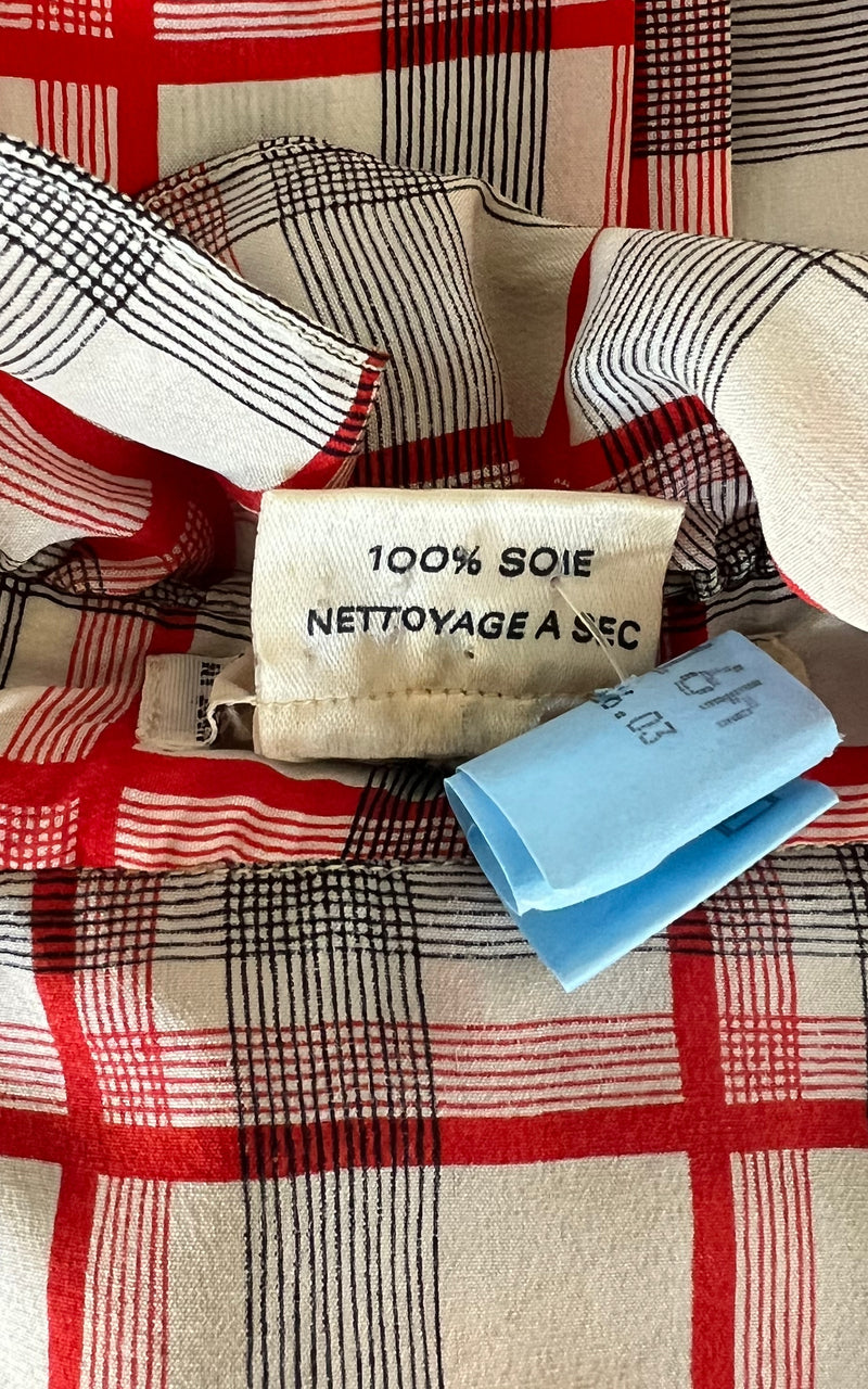 Vintage Yves Saint Laurent Silk Blouse