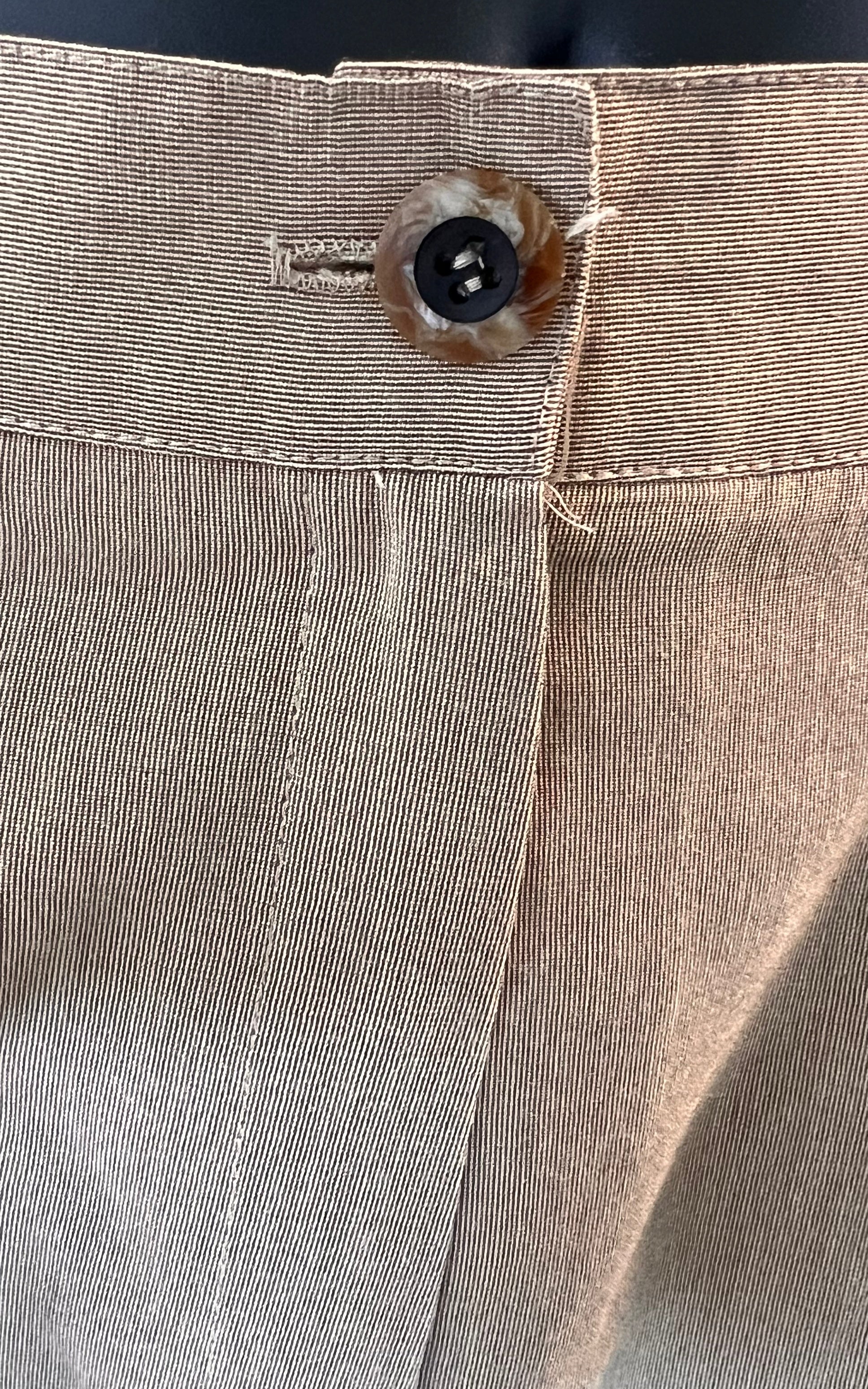 Vintage 90s Beige Pleated Pants