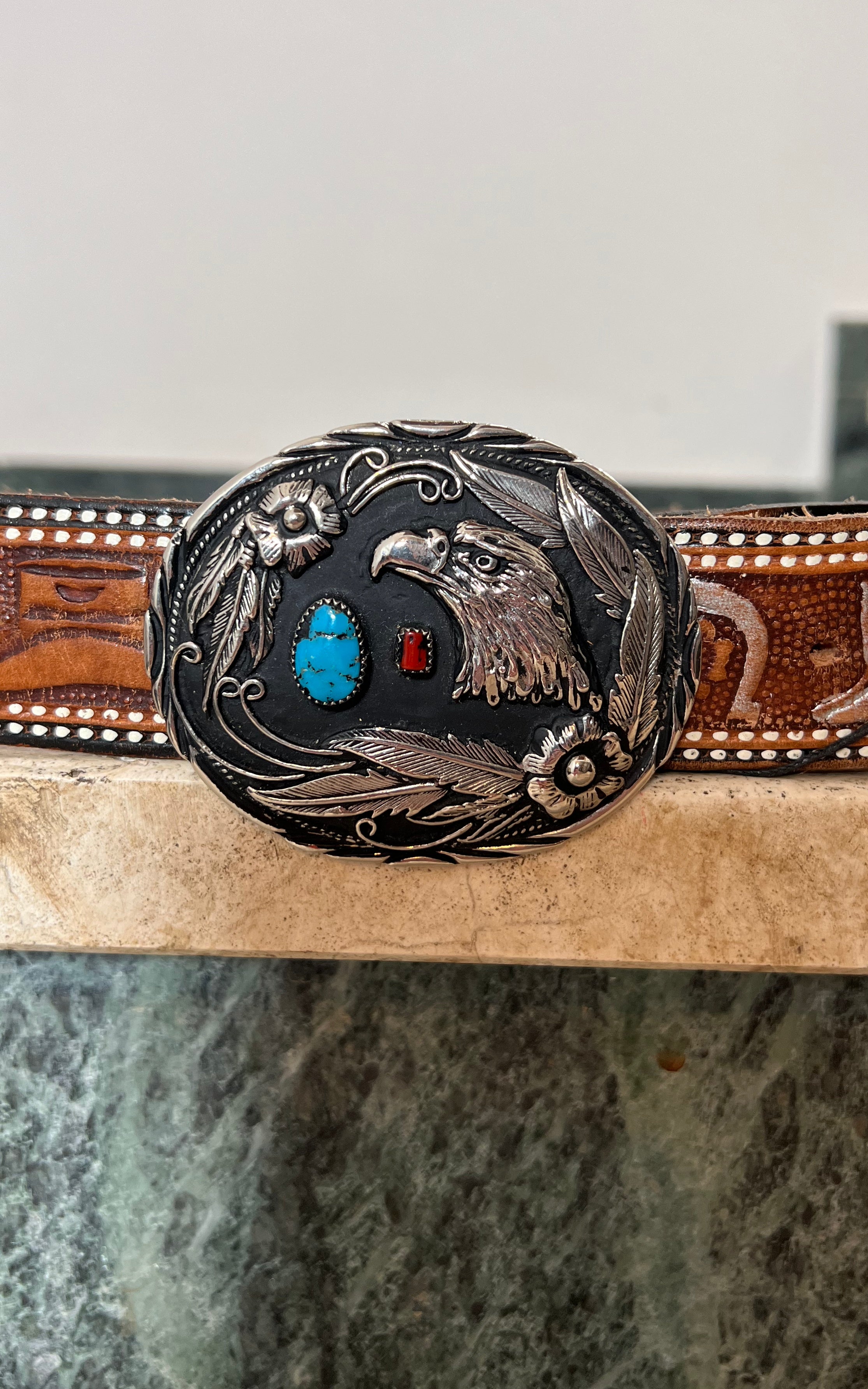 Vintage MENS Western Belt