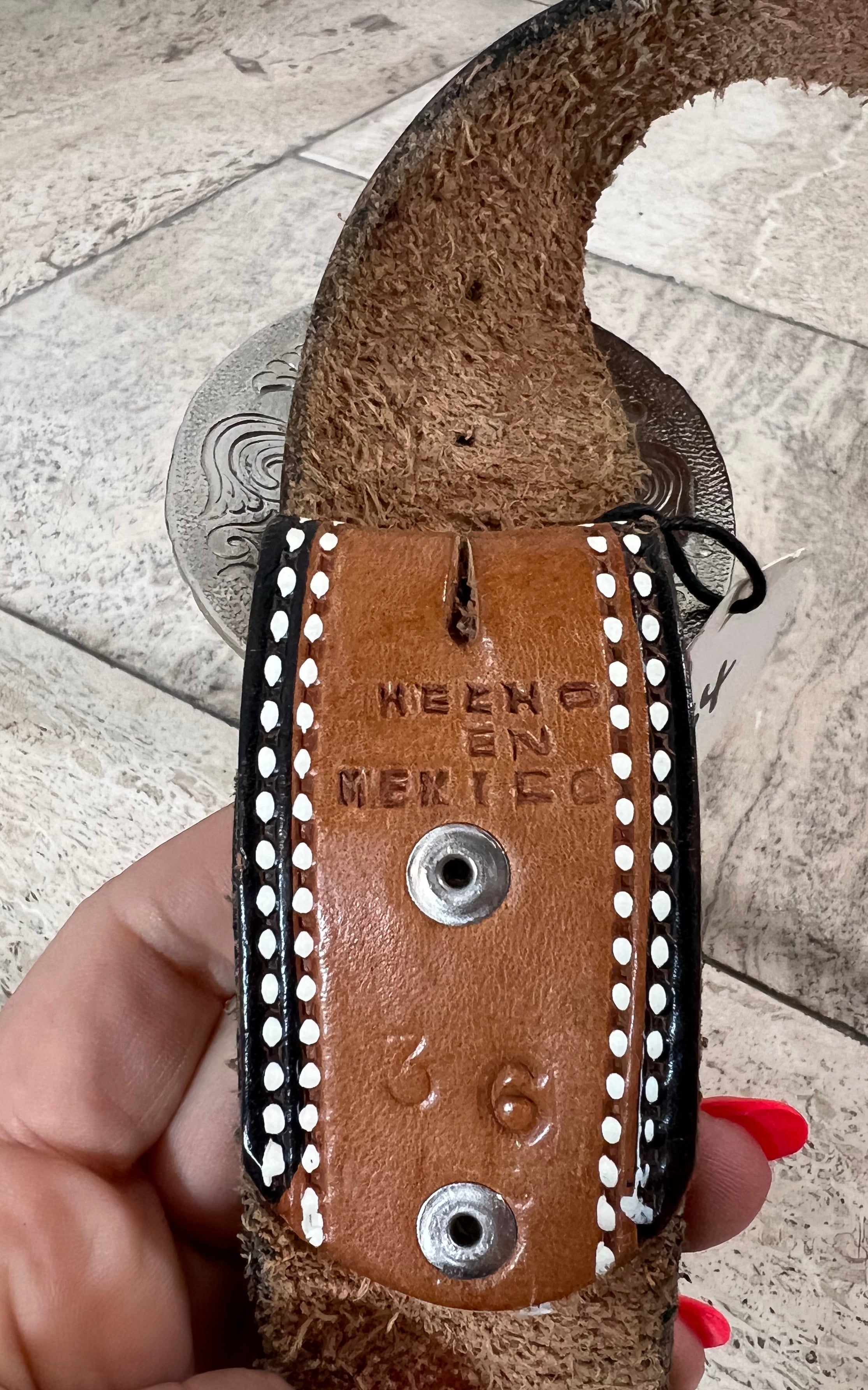 Vintage MENS Western Belt