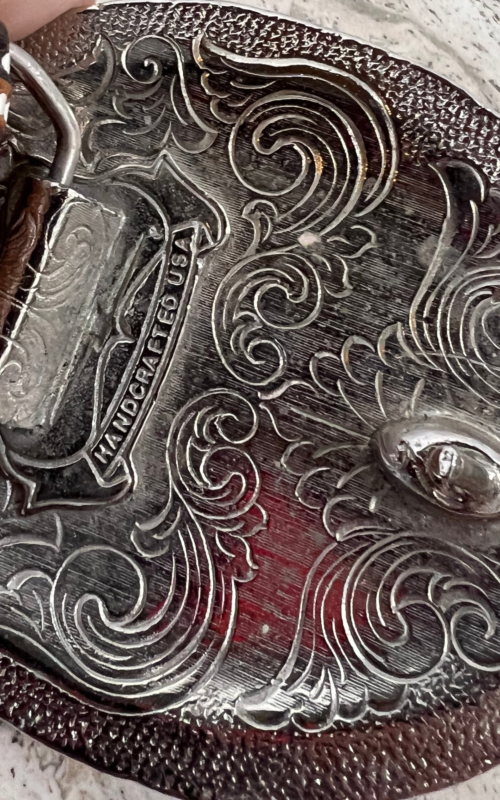 Vintage MENS Western Belt