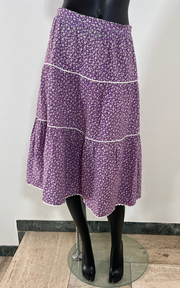 Vintage 70s Volant Skirt
