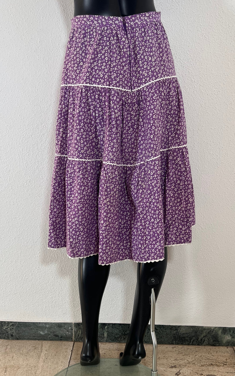 Vintage 70s Volant Skirt