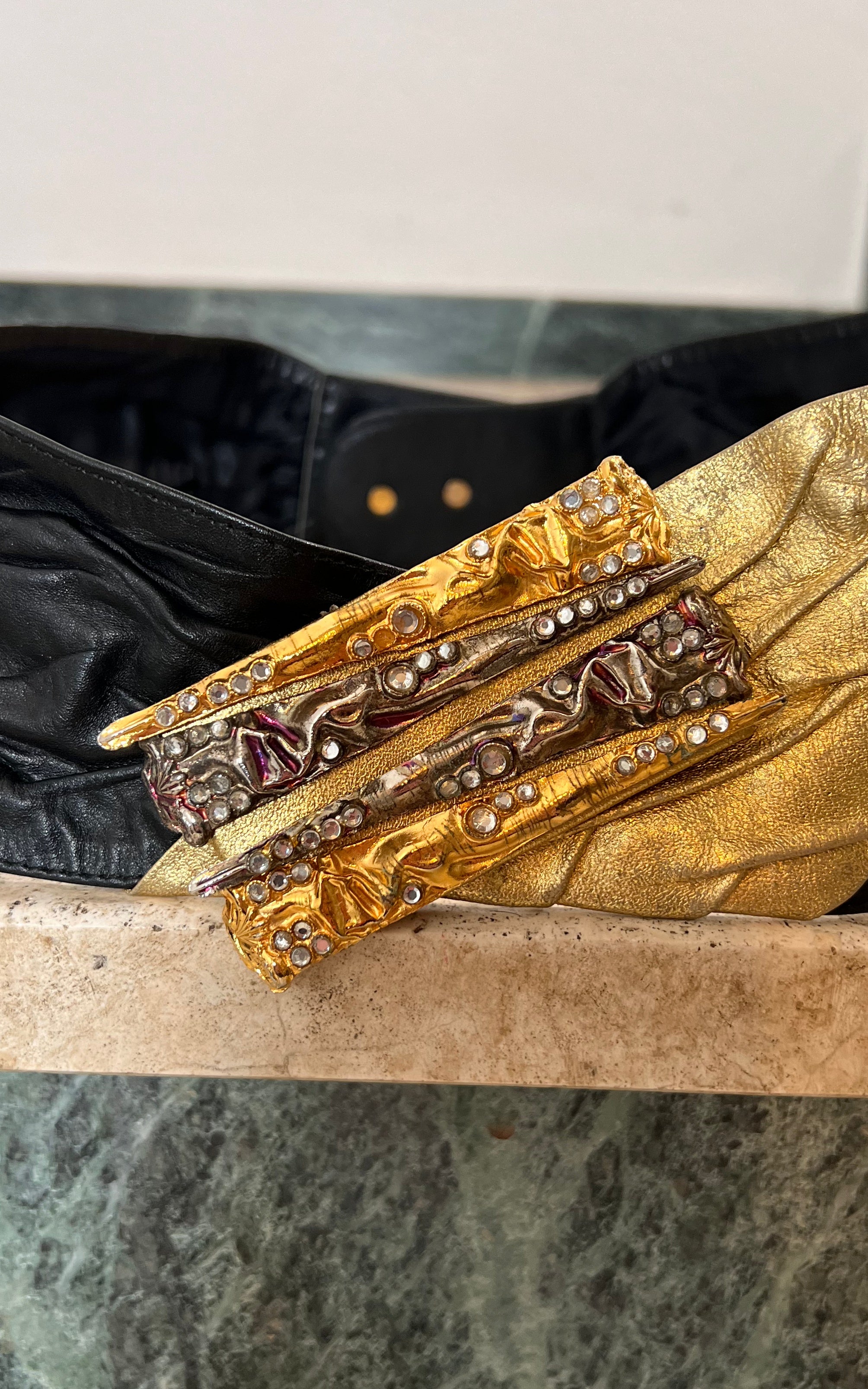 Vintage 90s Couture Belt