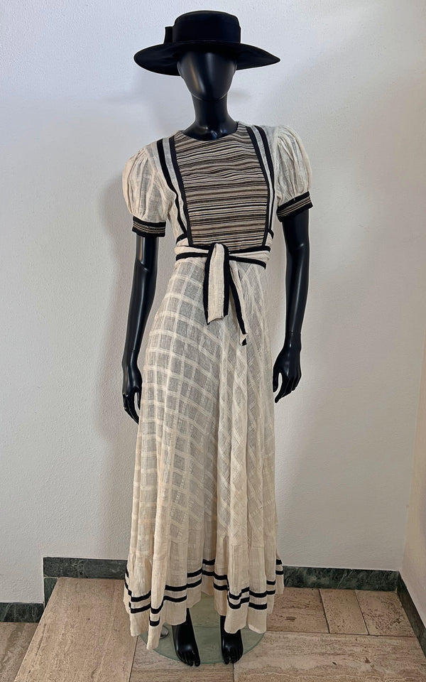 Vintage 70s Prairie Dress