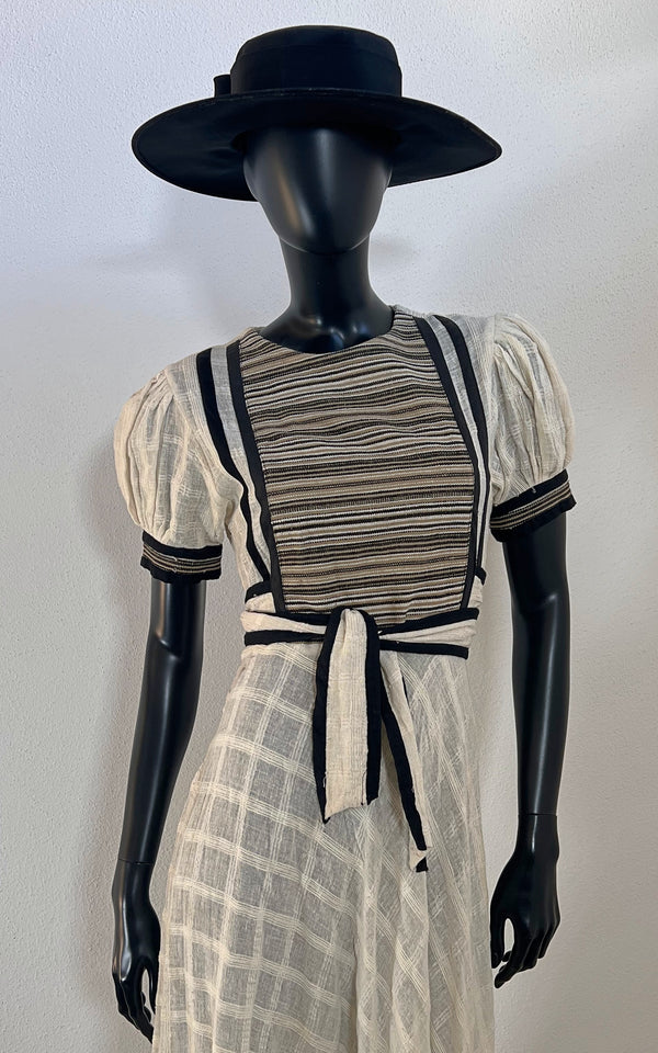 Vintage 70s Prairie Dress