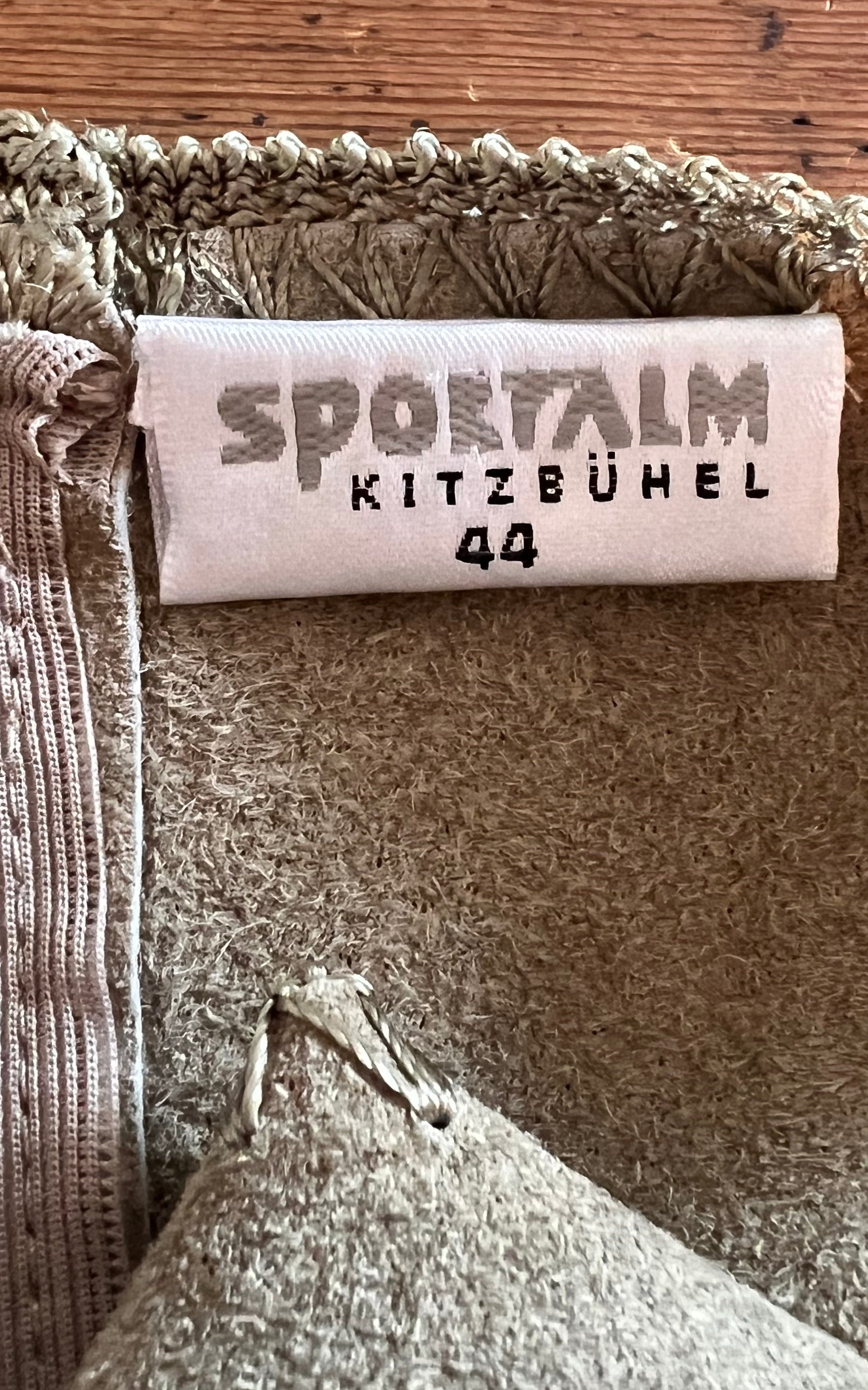 Vintage Sportalm Suede Top
