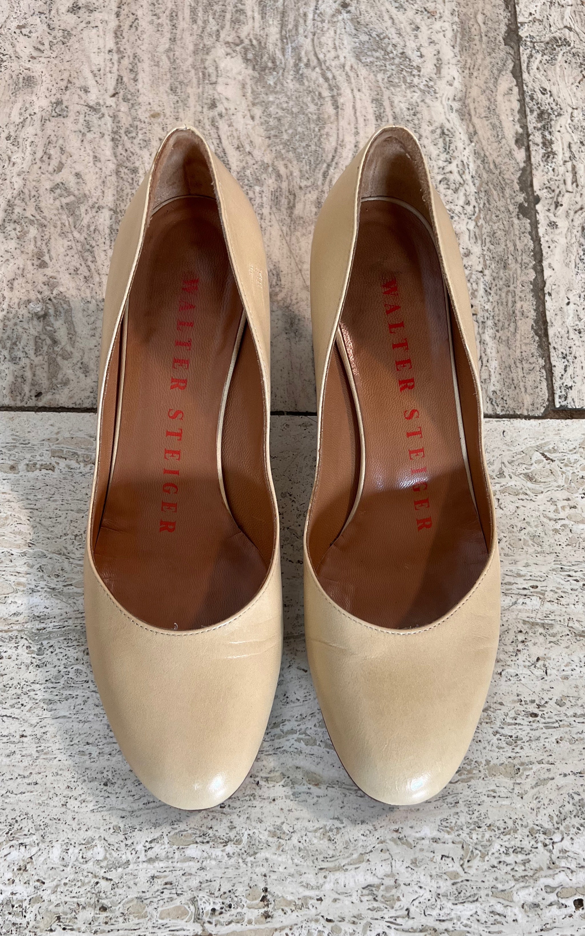 Vintage Y2K Walter Steiger Kittenheels 37