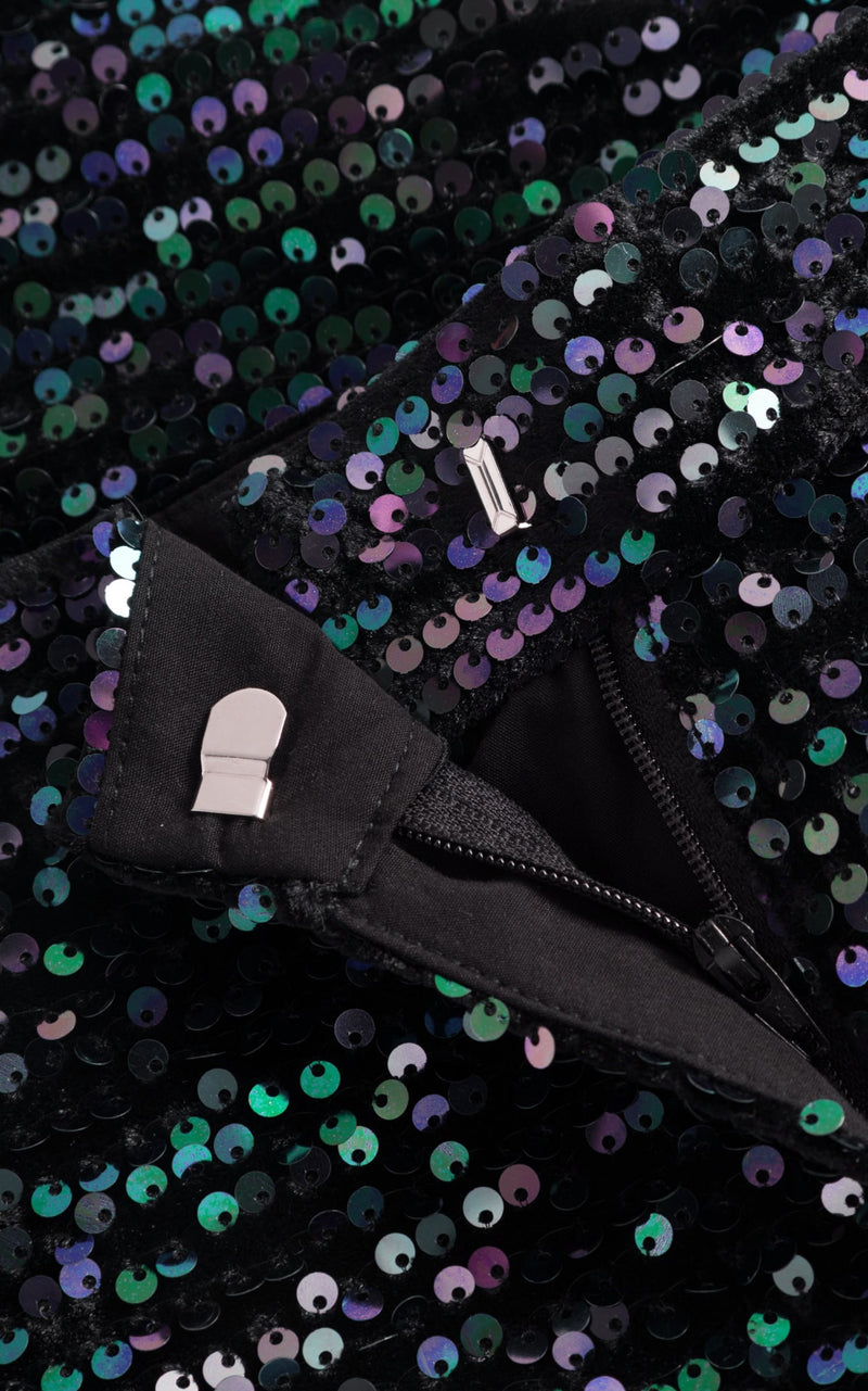 Mademoiselle Yeye Chaud Sequin Shorts