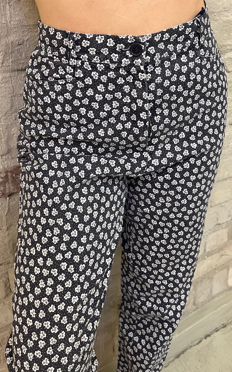 Cute Vintage 90s Flower Pants