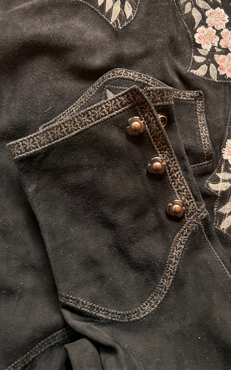 Lovely 70s Roberto Cavalli Suede Jacket