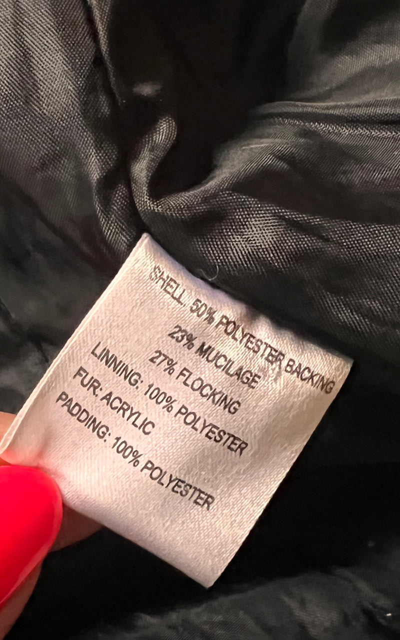 Vintage 90s Velvet Coat