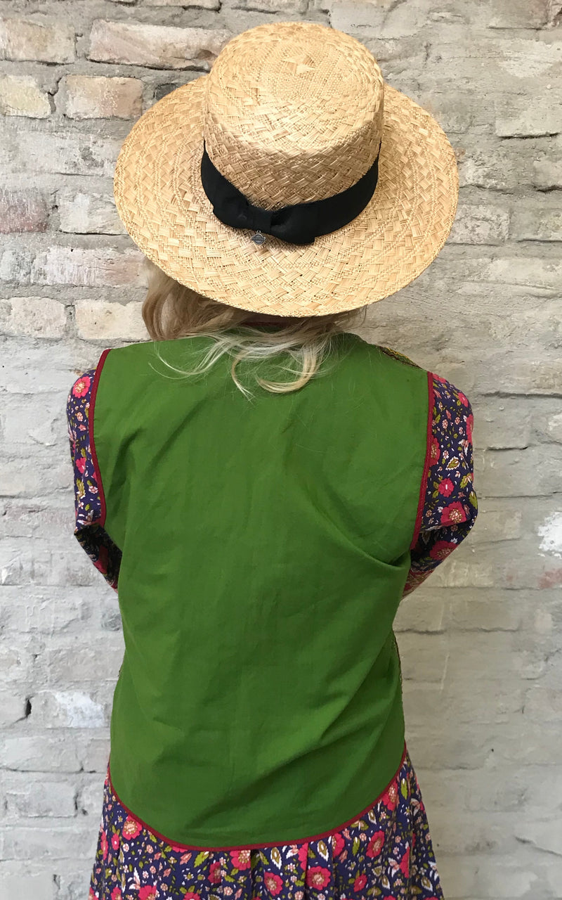 Embroidered Peacock Waistcoat