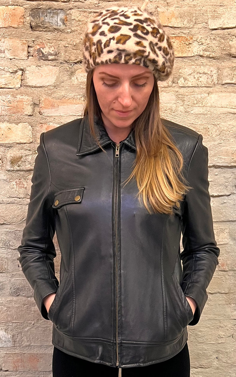 Vintage 70s Dormeuil England Leatherjacket