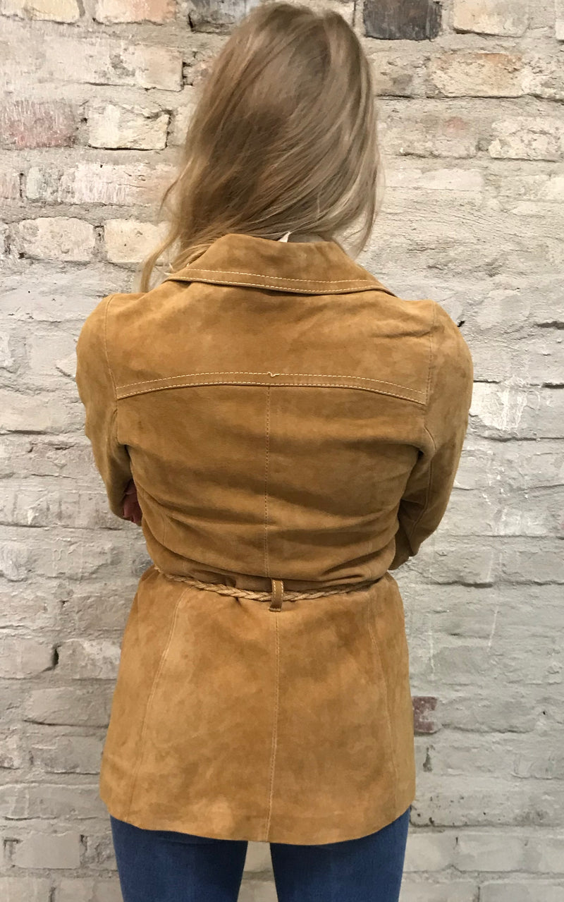 70s Suede Leather Jacket