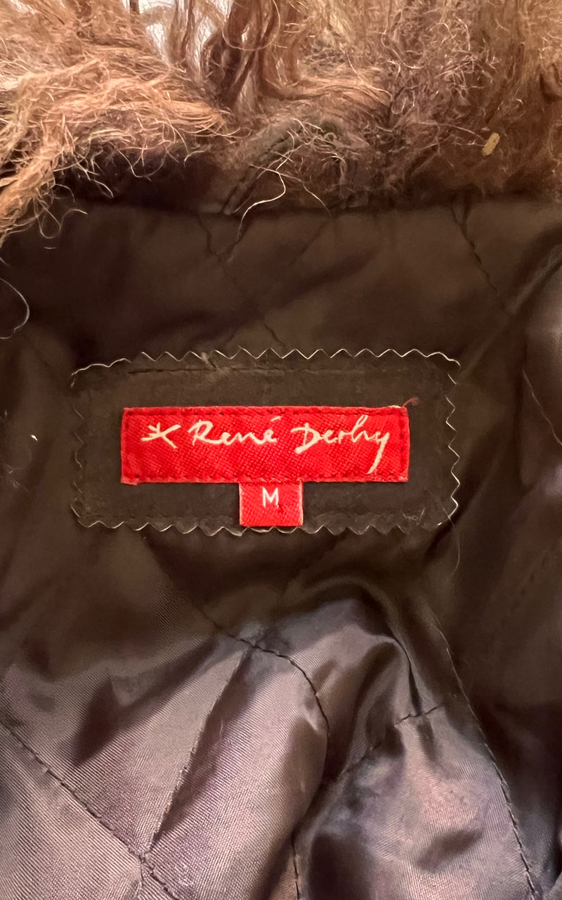 Vintage 90s Rene Derhy Afghan Coat