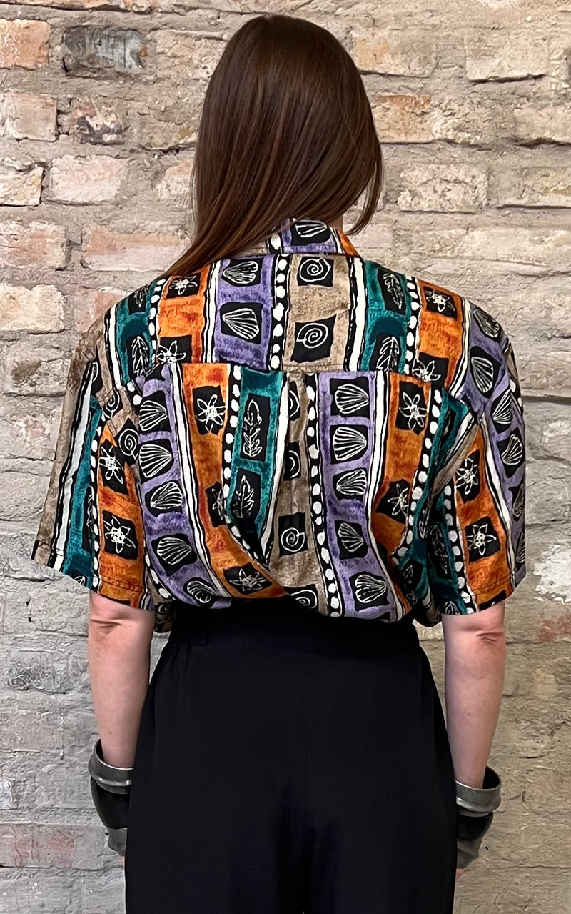 Vintage 90s Silk Blouse