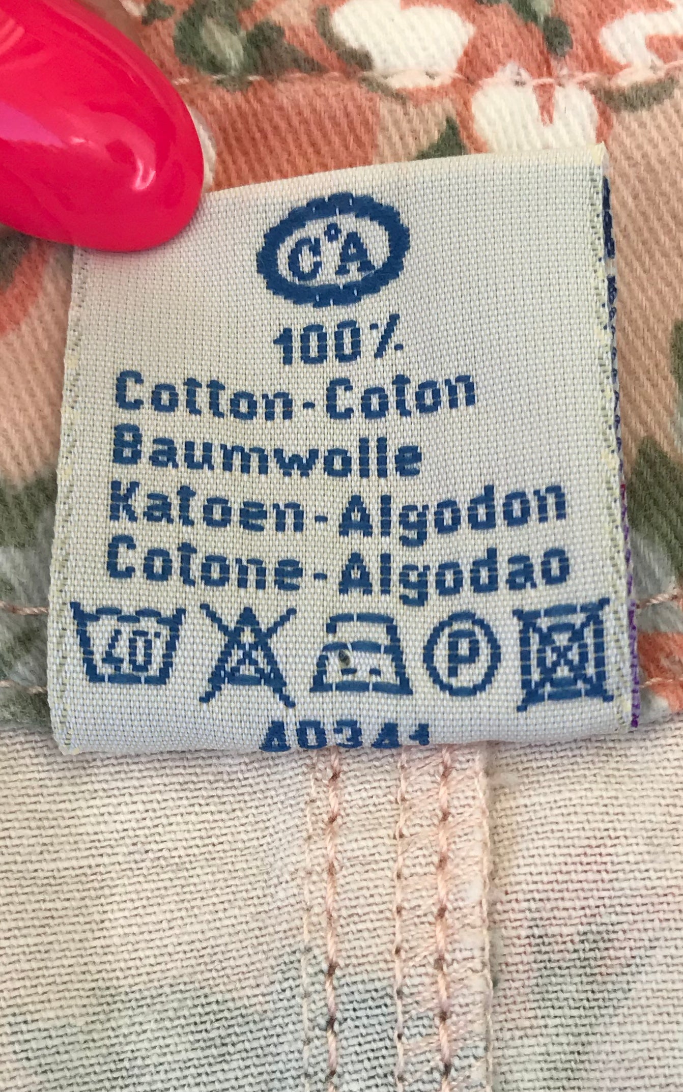 Lovely Vintage Flower Blazer Jacket