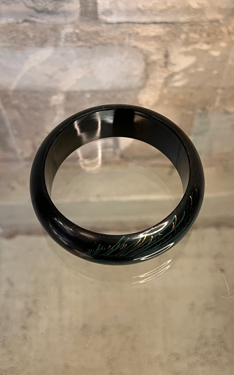 Vintage Peacock Bangle